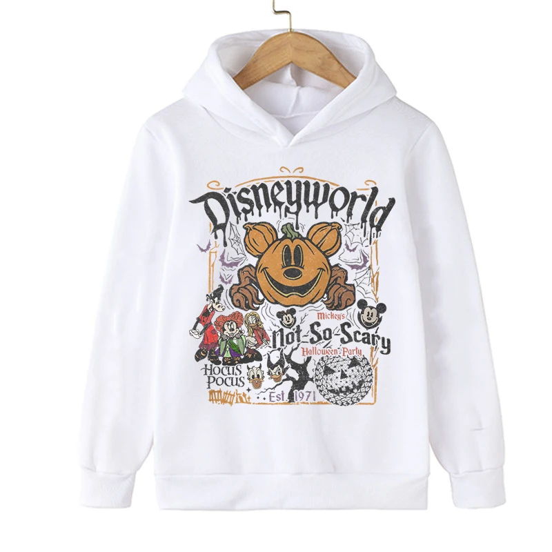 Хэллоуин Disney World Mickey's Not So Scary Party толстовки Хэллоуин толстовки для мальчиков и девочек пуловер с капюшоном с длинными рукавами детская толстовка 
Хэллоуин Disney World Mickey's Not So Scary Party толстовки Хэллоуин толстовки для мальчиков и девочек пуловер с капюшоном с длинными рукавами детская толстовка