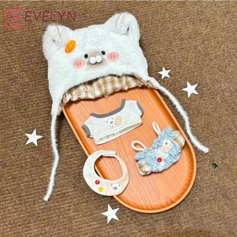 Evelyn(Doll)10cm Plush Toy Clothes Kawaii Strap Pants Hat Accessories Love and Deepspace Children's Gift Toy
Evelyn(Doll)10cm Plush Toy Clothes Kawaii Strap Pants Hat Accessories Love and Deepspace Children's Gift Toy