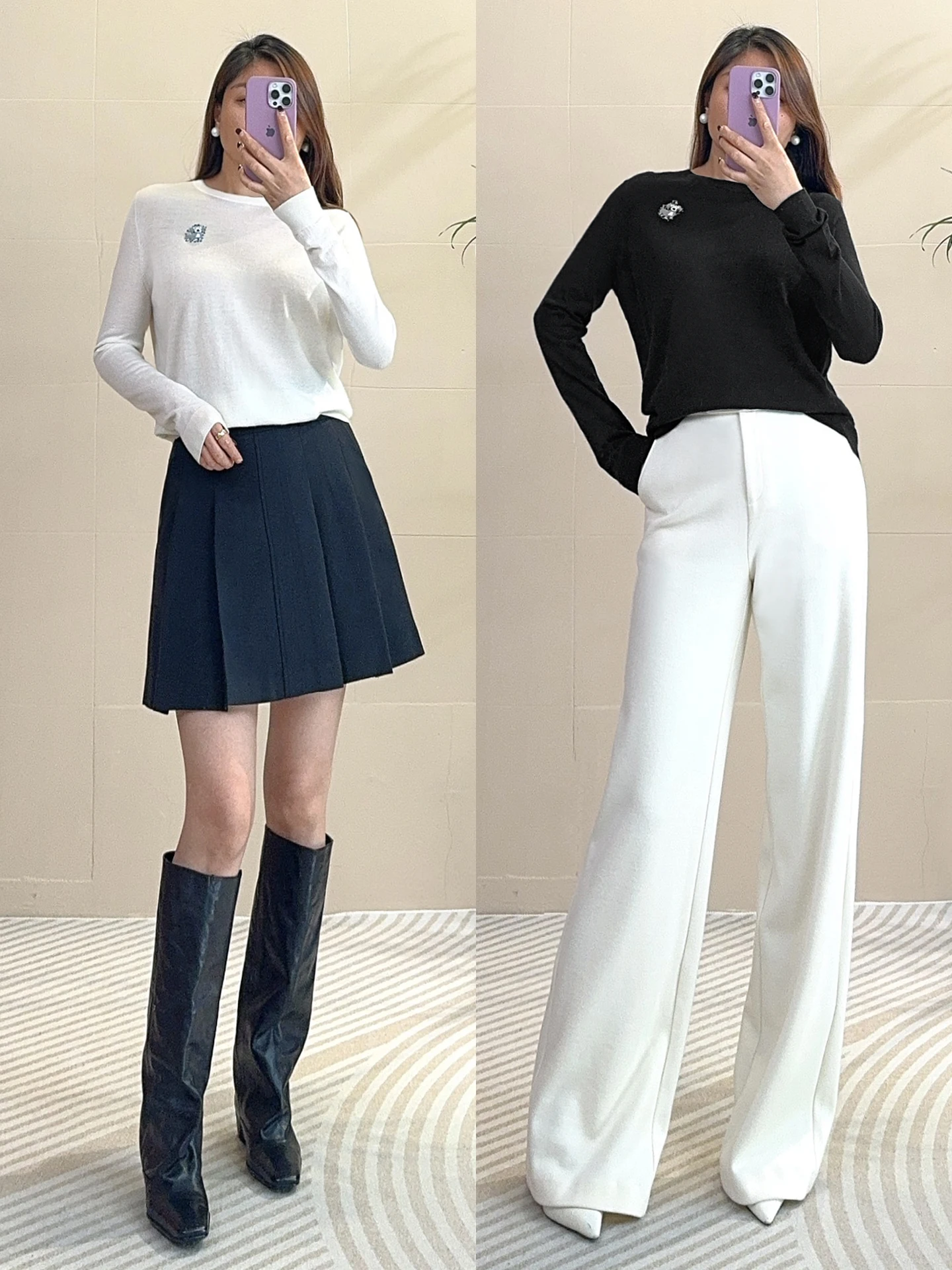 Ультратонкий вязаный свитер из 100% кашемира для женщин, с круглым вырезом, базовый слой, мягкий, комфортный, элегантный, с длинными рукавами, зимний
Ультратонкий вязаный свитер из 100% кашемира для женщин, с круглым вырезом, базовый слой, мягкий, комфортный, элегантный, с длинными рукавами, зимний