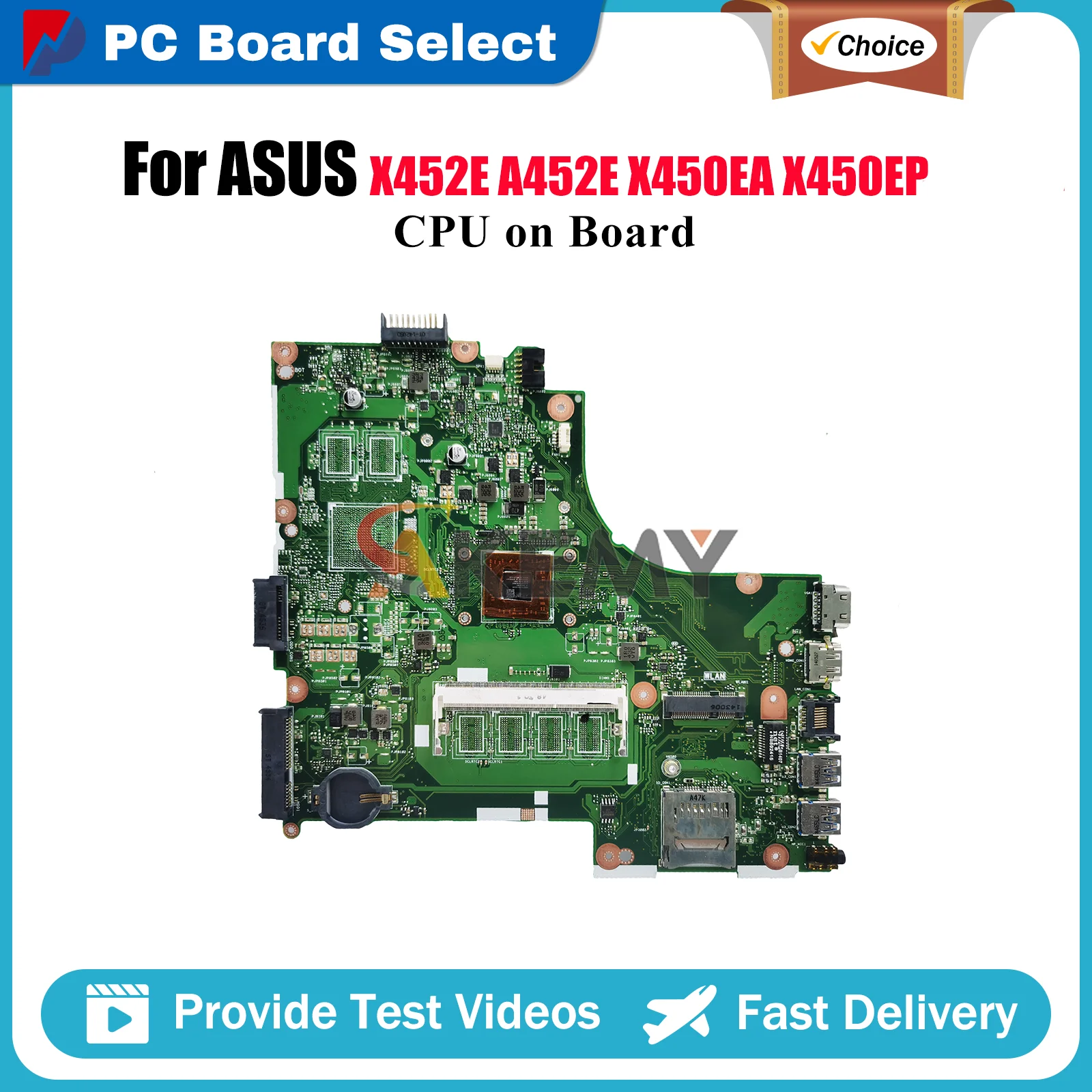 Материнская плата для ноутбука X450EA для ASUS VivoBook X450E X452E X450EA A452E X450EP, материнская плата для ноутбука с процессором, 100% тестирование, ОК, быстрая доставка
Материнская плата для ноутбука X450EA для ASUS VivoBook X450E X452E X450EA A452E X450EP, материнская плата для ноутбука с процессором, 100% тестирование, ОК, быстрая доставка