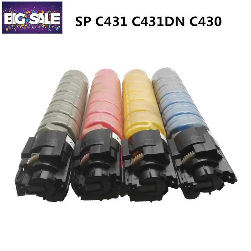 Amazing Print 1 PCS Color Copier Toner Cartridge Compatible for Ricoh Aficio SPC431 C431DN C430 C430DN 440 Copier Toner
Amazing Print 1 PCS Color Copier Toner Cartridge Compatible for Ricoh Aficio SPC431 C431DN C430 C430DN 440 Copier Toner