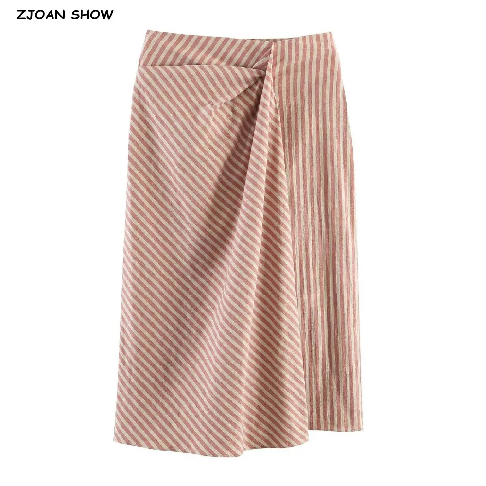 Spring Summer Vintage Orange Apricot Stripes Print Midi Long Skirt Women Front Ruched Side Zipper Low Waist Skirts Femme Sakers
Spring Summer Vintage Orange Apricot Stripes Print Midi Long Skirt Women Front Ruched Side Zipper Low Waist Skirts Femme Sakers