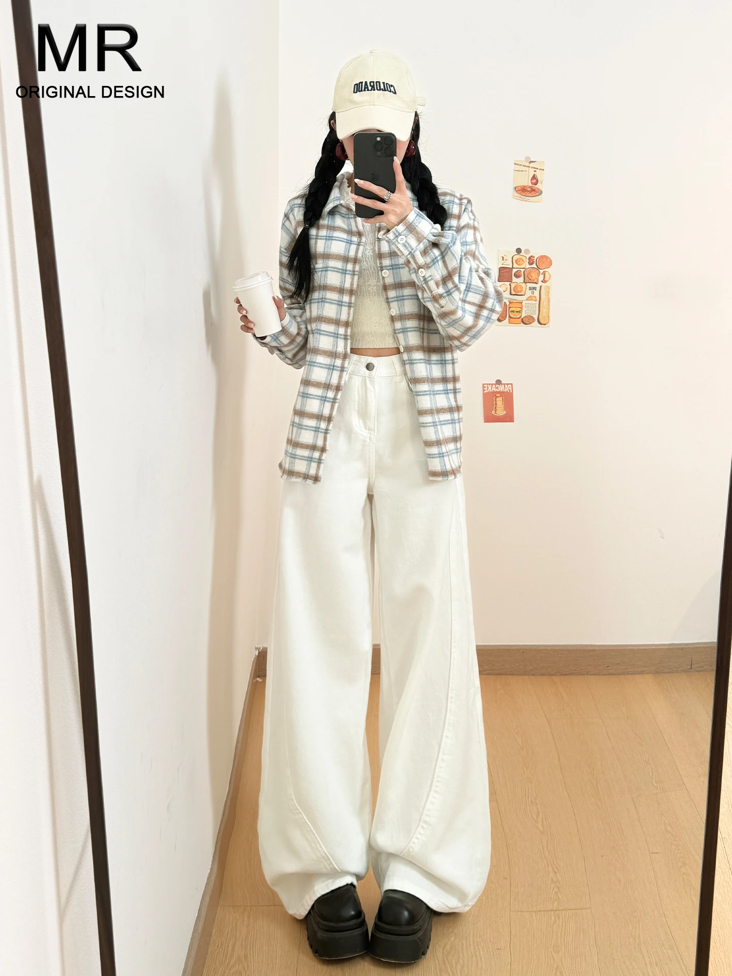 American Style High Waist Wide Leg Jeans Women's Loose Slim Straight Long Pants Spring Summer Casual Cotton Denim Skinnies
American Style High Waist Wide Leg Jeans Women's Loose Slim Straight Long Pants Spring Summer Casual Cotton Denim Skinnies