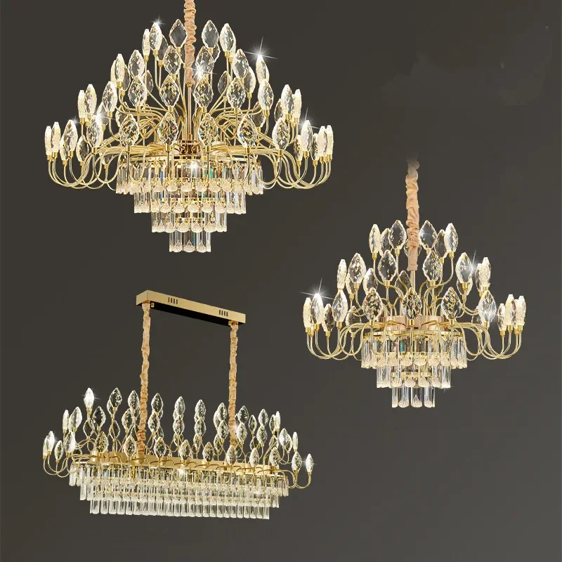 DORIAN Modern Luxury Living Room Crystal Chandelier LED Fashion Creativity Restaurant Bedroom Villa Hotel Duplex Pendent Lamp
DORIAN Modern Luxury Living Room Crystal Chandelier LED Fashion Creativity Restaurant Bedroom Villa Hotel Duplex Pendent Lamp