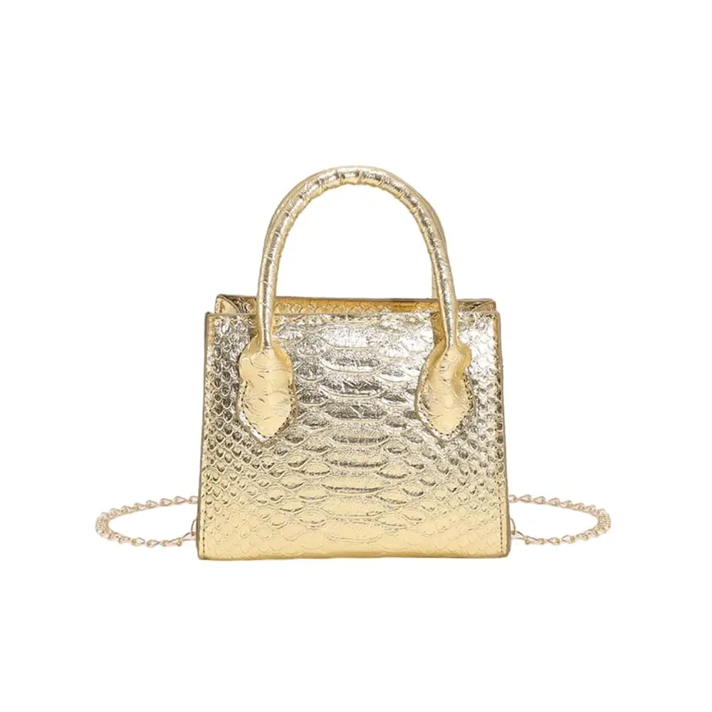 Women's Small Crossbody Bag Mini Purse Metallic Crocodile Print Double Handle Satchel Shoulder Bag Purse
Women's Small Crossbody Bag Mini Purse Metallic Crocodile Print Double Handle Satchel Shoulder Bag Purse