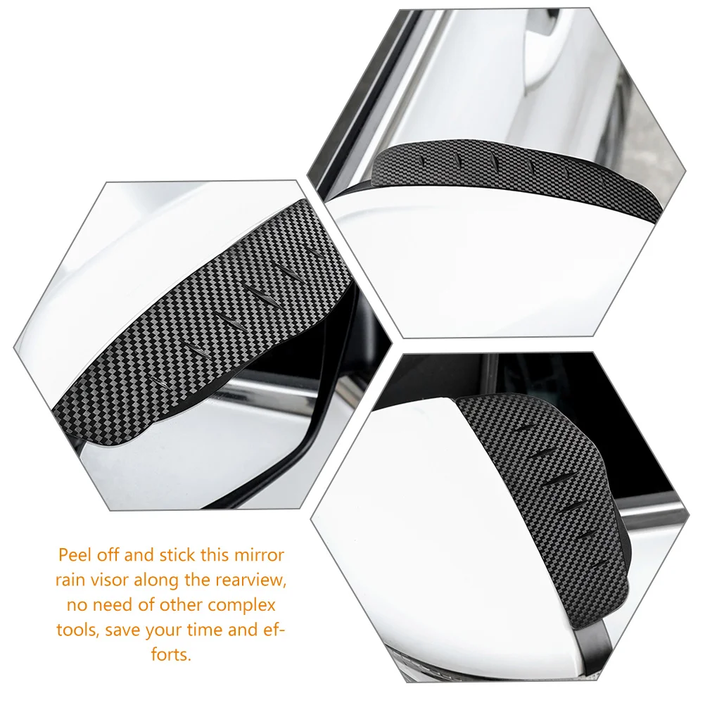 Rear View Visor PVC Side Mirror Rain Guards Car Rearview Mirror Eyebrow Clear View Safety Driving Weatherproof Dust Resistant
Rear View Visor PVC Side Mirror Rain Guards Car Rearview Mirror Eyebrow Clear View Safety Driving Weatherproof Dust Resistant