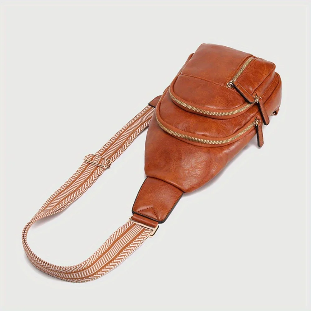 Foreign trade retro splicing women's messenger breast bag light commuter bag business leisure office worker chest bag
Foreign trade retro splicing women's messenger breast bag light commuter bag business leisure office worker chest bag