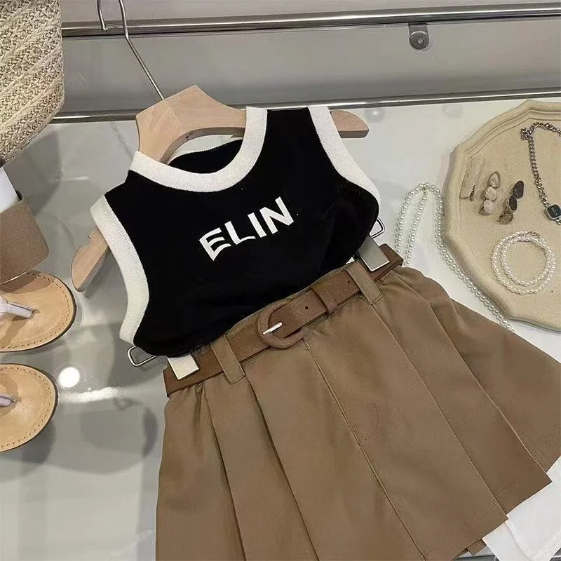Girls' Summer Skirt 2025 New Children's Pleated Skirt Versatile and Stylish Dress for Baby Girls Clothing
Girls' Summer Skirt 2025 New Children's Pleated Skirt Versatile and Stylish Dress for Baby Girls Clothing