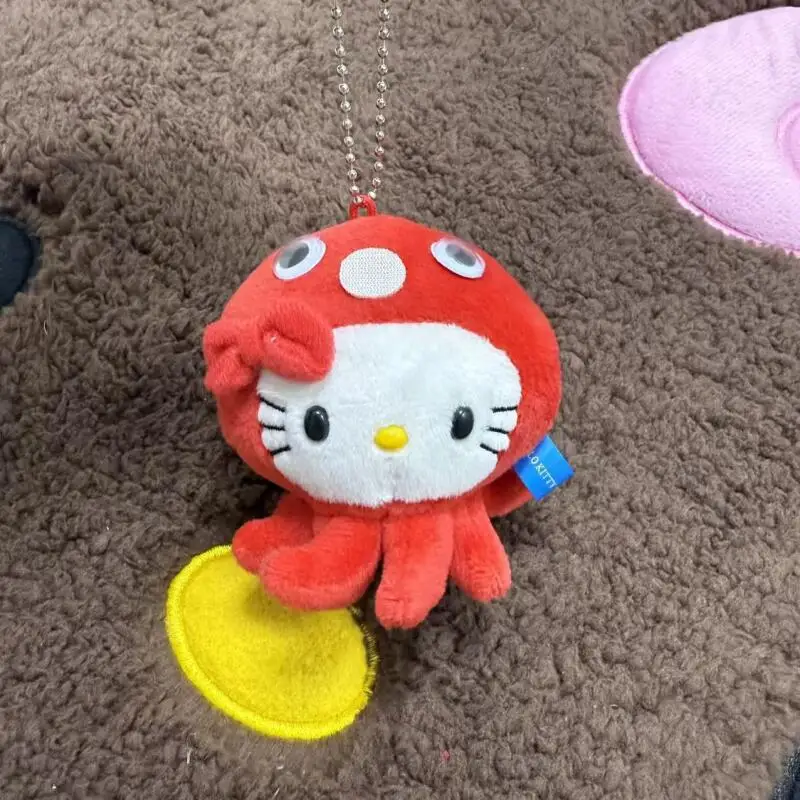 Japanese Style Sanrio Cute Octopus Hello Kitty Plush Toy Backpack Pendant Decoration Keychain Ornament Gift for Friends
Japanese Style Sanrio Cute Octopus Hello Kitty Plush Toy Backpack Pendant Decoration Keychain Ornament Gift for Friends