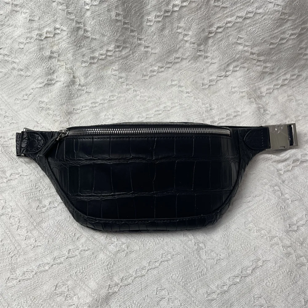 2026 New Crocodile Leather Men's Chest Bag Leisure Genuine Leather Chest Bag For Male Large Capacity Bag 45
2026 New Crocodile Leather Men's Chest Bag Leisure Genuine Leather Chest Bag For Male Large Capacity Bag 45