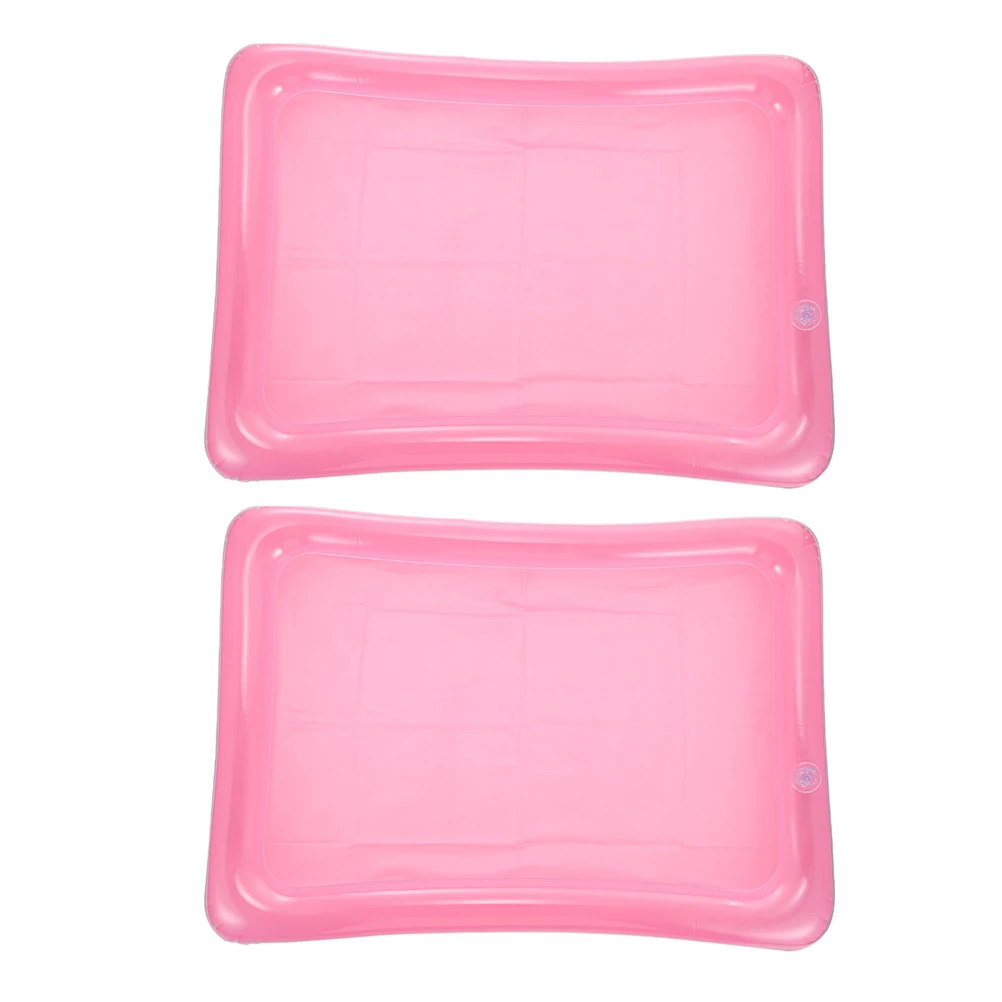 2 Pcs Inflatable Storage Pad Ice Serving Tray Floating Drinks Pool Party Holder Pvc for
2 Pcs Inflatable Storage Pad Ice Serving Tray Floating Drinks Pool Party Holder Pvc for