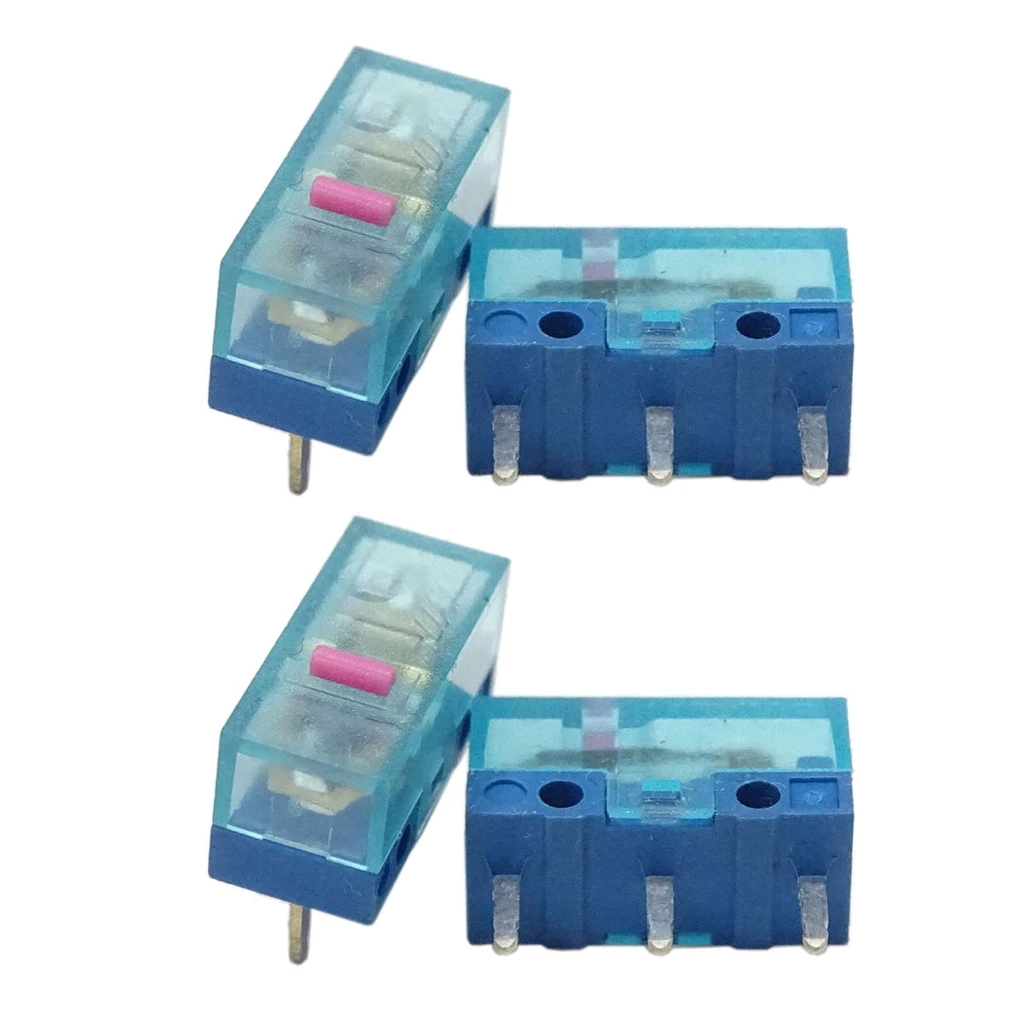 4Pcs for HUANO Mouse Microswitch 0.74N 3Pins (80M Clicks ) Mice Microswitch Set Pink Dot Blue Transparent Shell 3Pins
4Pcs for HUANO Mouse Microswitch 0.74N 3Pins (80M Clicks ) Mice Microswitch Set Pink Dot Blue Transparent Shell 3Pins