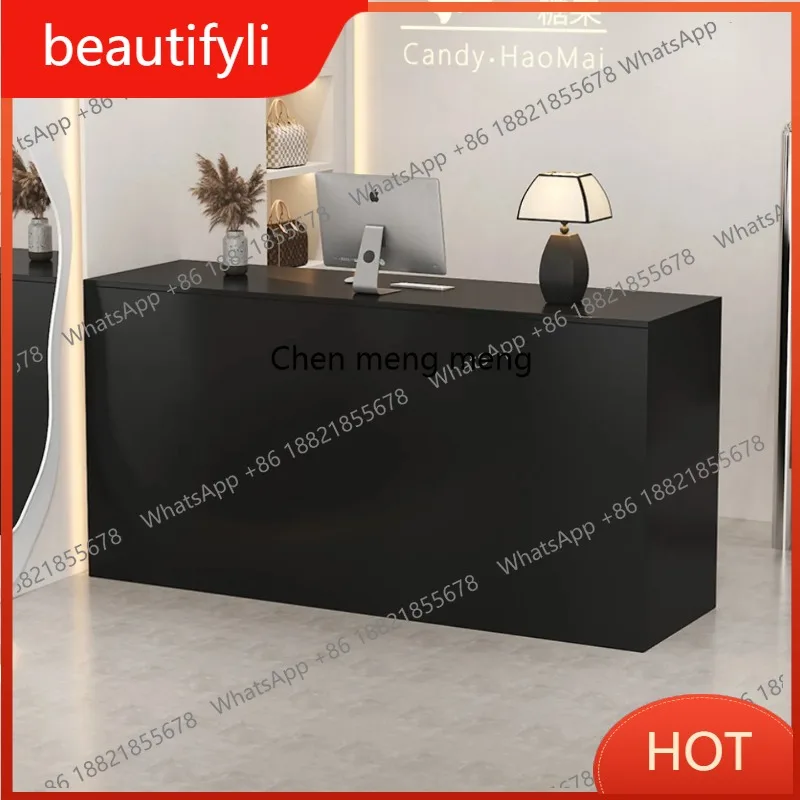 A139 Study Reception Desk Counter Table Luxury Front Reception Desk Infodesk Store Hairdressing Comptoir Caisse Corner Furniture
A139 Study Reception Desk Counter Table Luxury Front Reception Desk Infodesk Store Hairdressing Comptoir Caisse Corner Furniture
