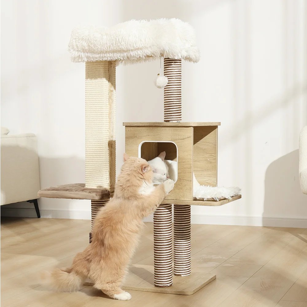 Medium Cat Tree with Staircase Multi-Tier Climbing Frame Scratching Post Cozy Perch for Cats - Pet Supplies
Medium Cat Tree with Staircase Multi-Tier Climbing Frame Scratching Post Cozy Perch for Cats - Pet Supplies
