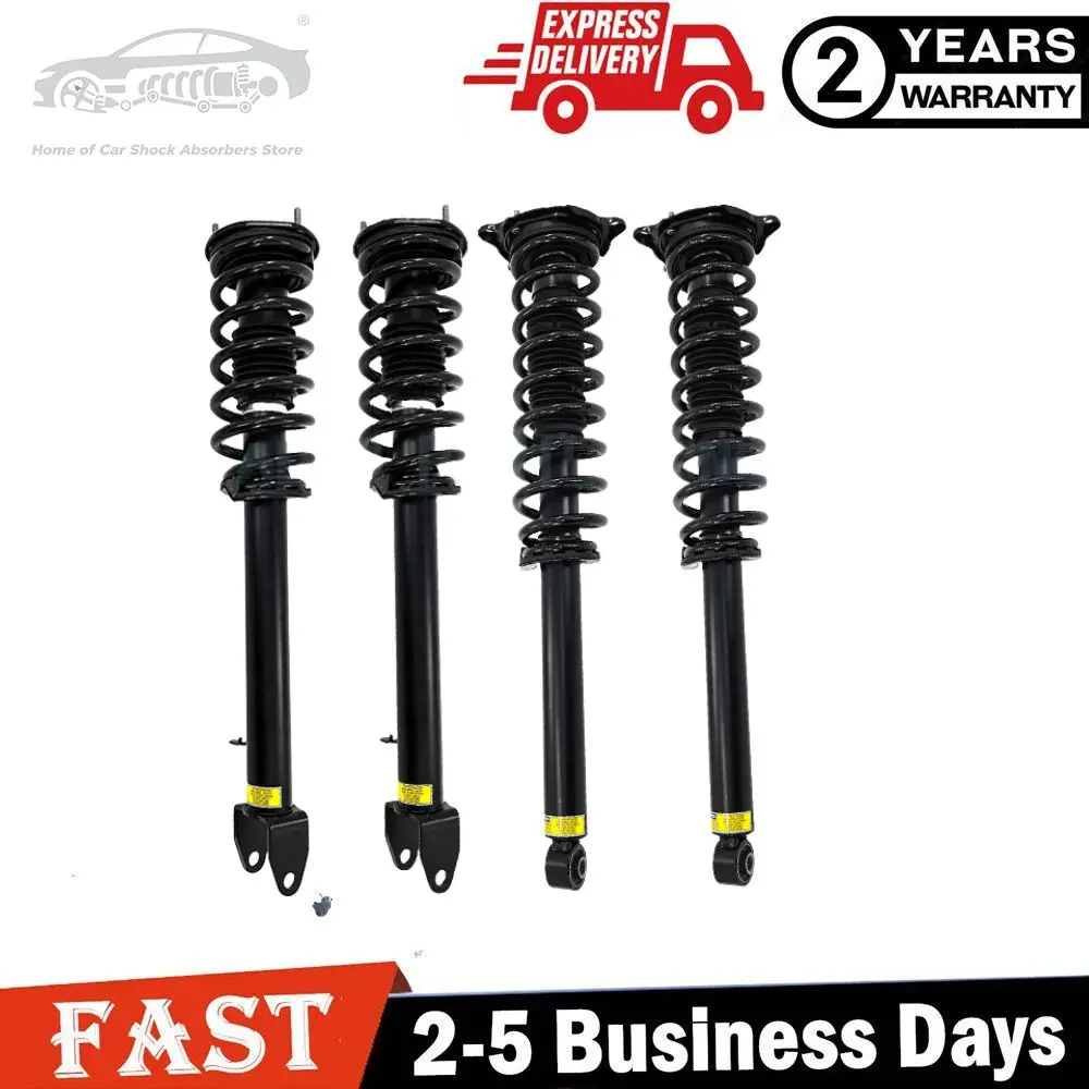 4Pcs Front Rear Shock Strut Coil Spring Assys for 2011-2016 Tesla Model S RWD
4Pcs Front Rear Shock Strut Coil Spring Assys for 2011-2016 Tesla Model S RWD