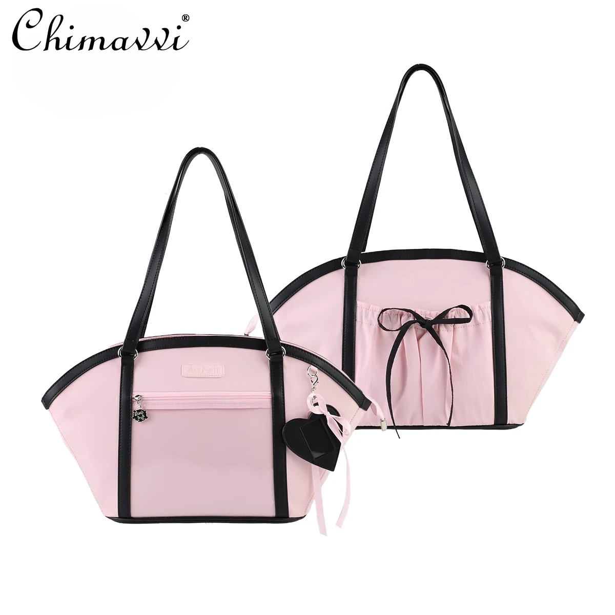 Sweet Girl Fan-shaped Pain Bag Original Japanese Women's Large-capacity Shoulder Tote Bag Double-sided Commuter Bag 2025 New
Sweet Girl Fan-shaped Pain Bag Original Japanese Women's Large-capacity Shoulder Tote Bag Double-sided Commuter Bag 2025 New