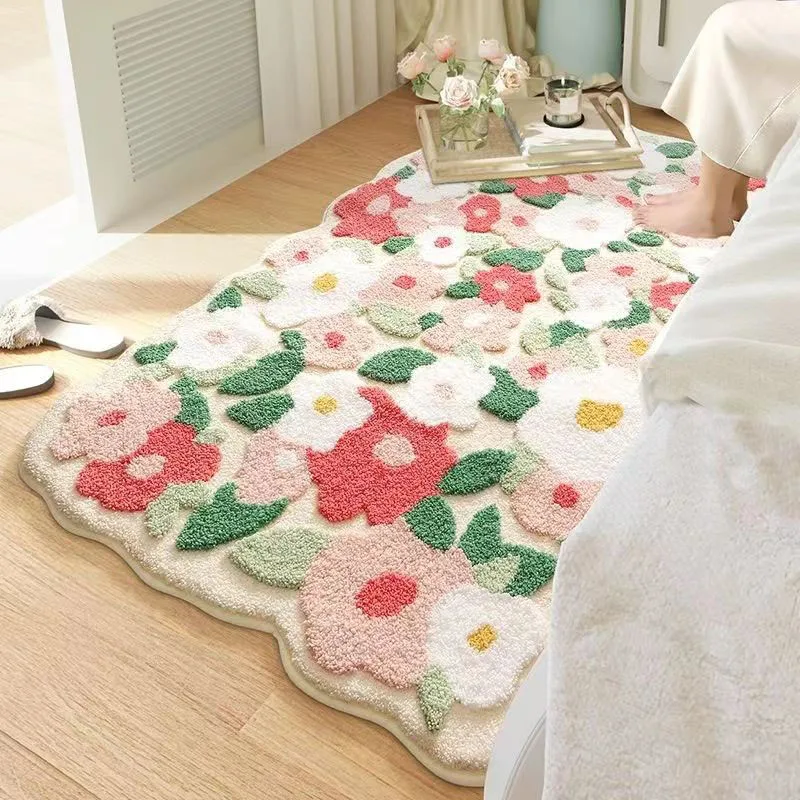 INS 3D Flower Colorful Tufted Rug Long Big Flocking Carpets Turfting Rugs Plants Flower Hallway Area Floor Home Art Decorations
INS 3D Flower Colorful Tufted Rug Long Big Flocking Carpets Turfting Rugs Plants Flower Hallway Area Floor Home Art Decorations