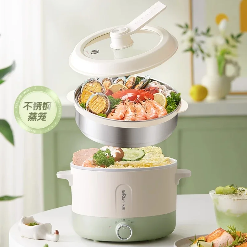 Electric cooker dormitory student instant noodle pot multi-function mini electric hot pot household steamer integrated pot 
Electric cooker dormitory student instant noodle pot multi-function mini electric hot pot household steamer integrated pot