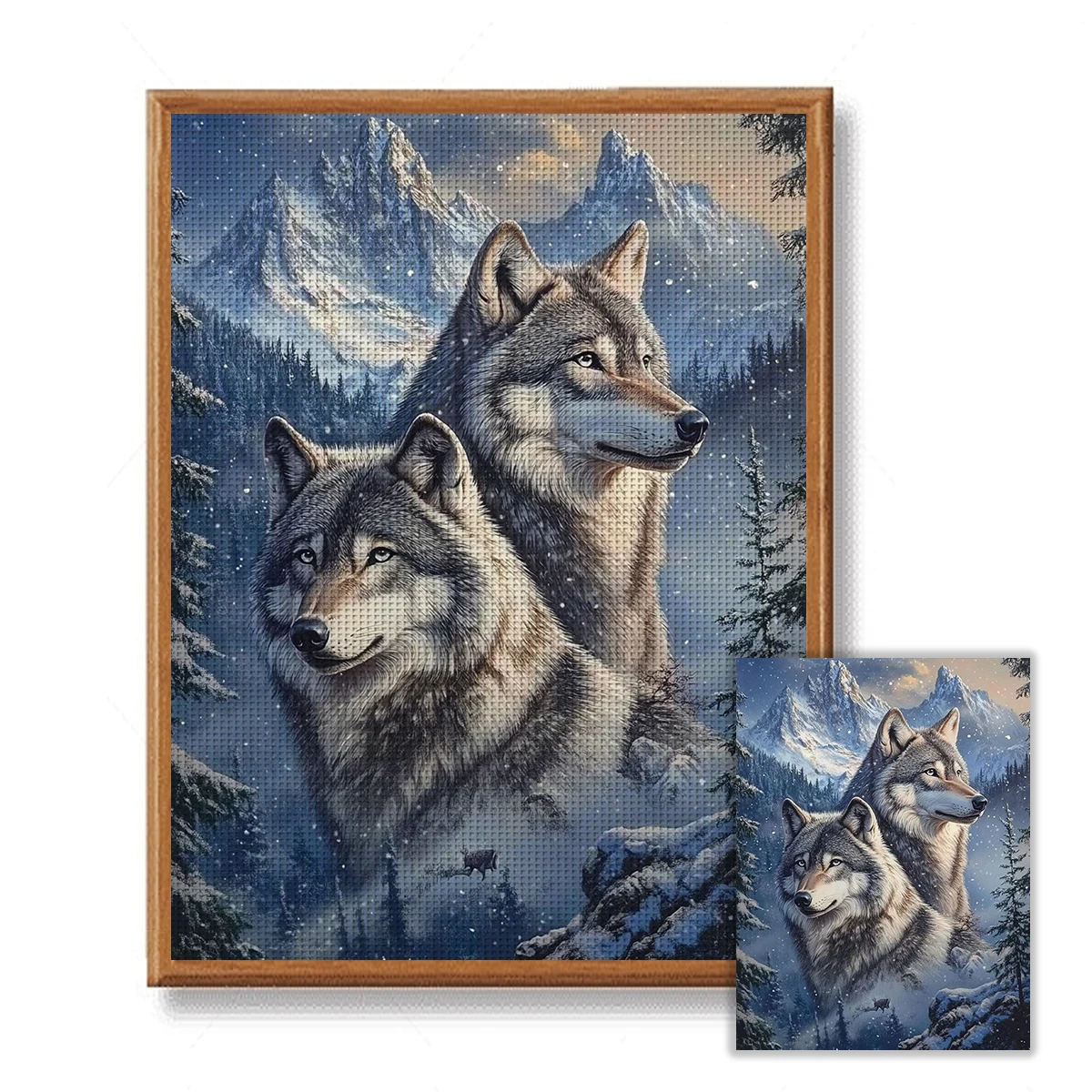 1 комплект, 30x40 см/11,8x15,7 дюйма, набор инструментов для вышивки крестом «сделай сам» с волком без рамки, набор для вышивки крестиком с принтом, набор для декоративной вышивки
1 комплект, 30x40 см/11,8x15,7 дюйма, набор инструментов для вышивки крестом «сделай сам» с волком без рамки, набор для вышивки крестиком с принтом, набор для декоративной вышивки