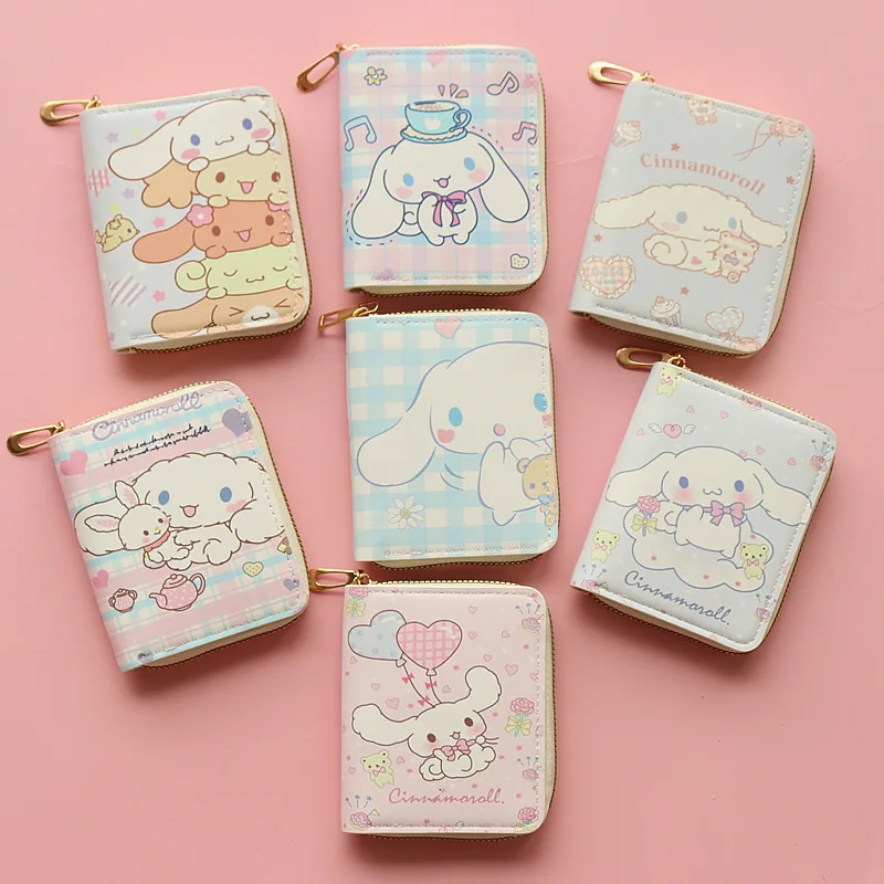 Sanrio Cinnamoroll Wallet New Fashion Cute Small Fresh Printed Coin Purse Anime Cartoon Female Student Short Zipper Wallet
Sanrio Cinnamoroll Wallet New Fashion Cute Small Fresh Printed Coin Purse Anime Cartoon Female Student Short Zipper Wallet