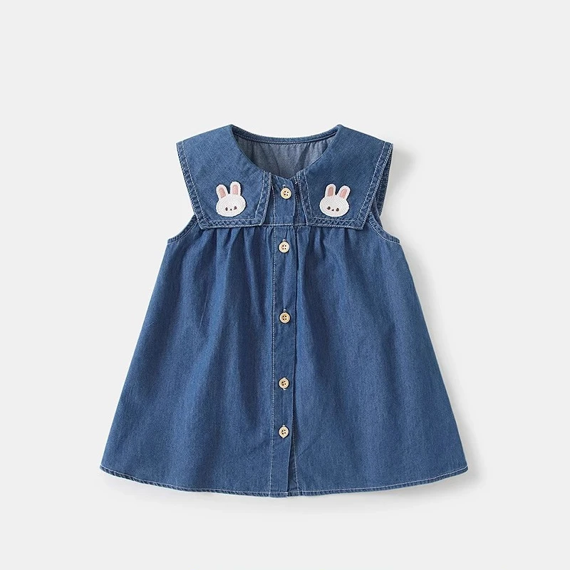 In-stock girls' denim skirt2026New Summer Fashionable Short Skirt for Little Girls Cartoon Anime Dress
In-stock girls' denim skirt2026New Summer Fashionable Short Skirt for Little Girls Cartoon Anime Dress