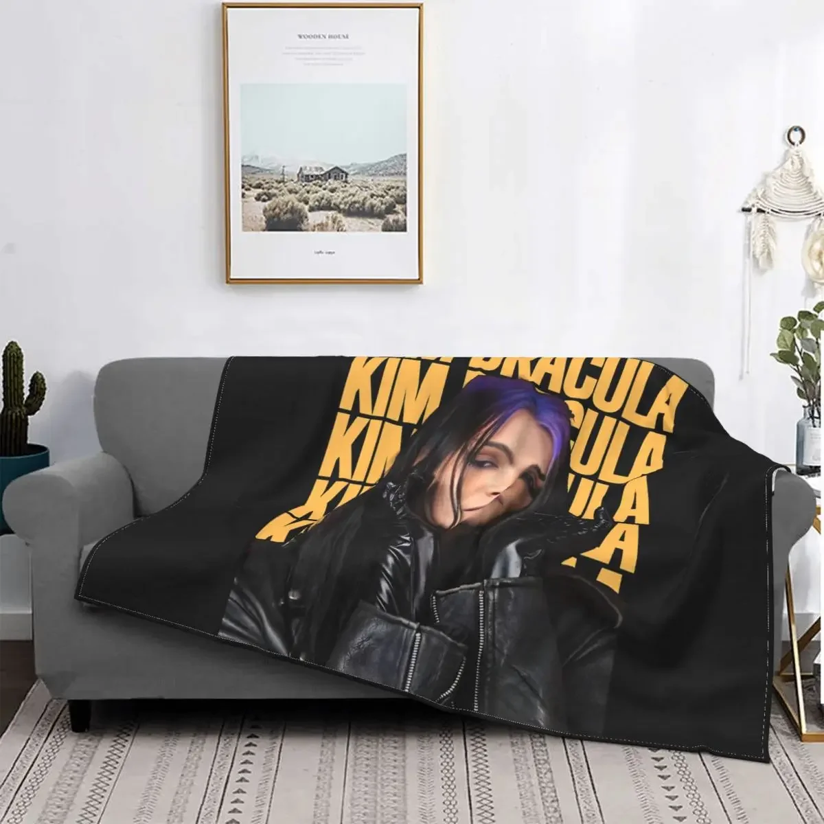 Kim Dracula Blanket Flannel All Season Yellow Multifunction Lightweight Throw Blankets For home Couch Bedding Throws 
Kim Dracula Blanket Flannel All Season Yellow Multifunction Lightweight Throw Blankets For home Couch Bedding Throws