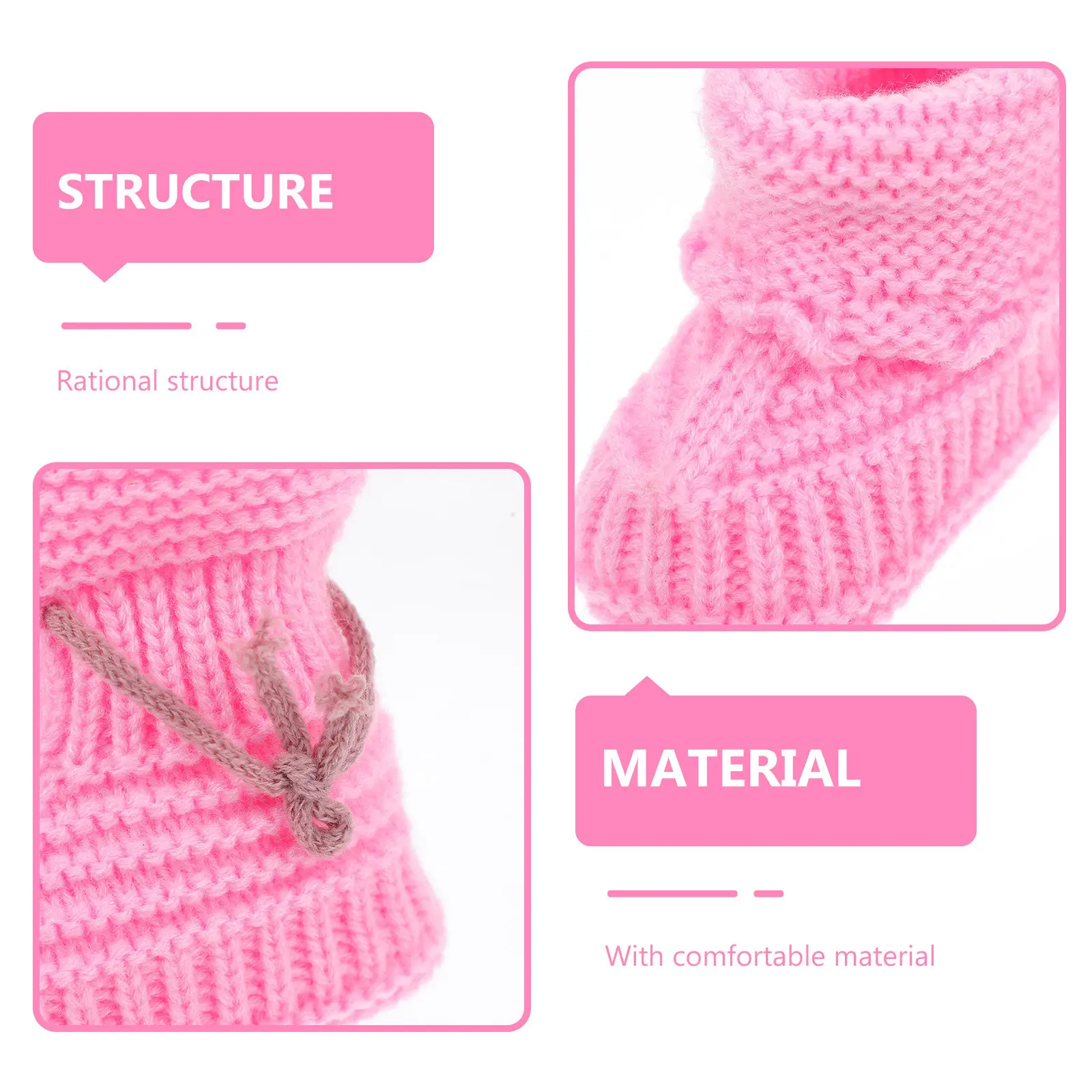 Crochet Infant Booties Shoes Yarn Knit Newborn Knitted Soft Girl Girls
Crochet Infant Booties Shoes Yarn Knit Newborn Knitted Soft Girl Girls