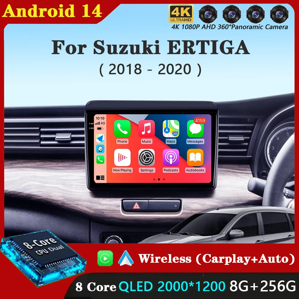 Android 14 стерео 9 дюймов для Suzuki ERTIGA 2018 2019 2020 радио мультимедийный плеер четырехъядерный Bluetooth 2 Din автомобильный GPS видеонавигатор
Android 14 стерео 9 дюймов для Suzuki ERTIGA 2018 2019 2020 радио мультимедийный плеер четырехъядерный Bluetooth 2 Din автомобильный GPS видеонавигатор