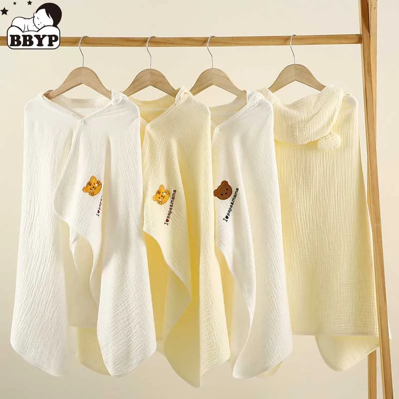 Baby Hooded Bath Towel Cartoon Bear Blanket Muslin Cotton 4 Layers Gauze Swaddle Wrap Towel Cape Bathrobe Cloak Poncho 0-3Y
Baby Hooded Bath Towel Cartoon Bear Blanket Muslin Cotton 4 Layers Gauze Swaddle Wrap Towel Cape Bathrobe Cloak Poncho 0-3Y