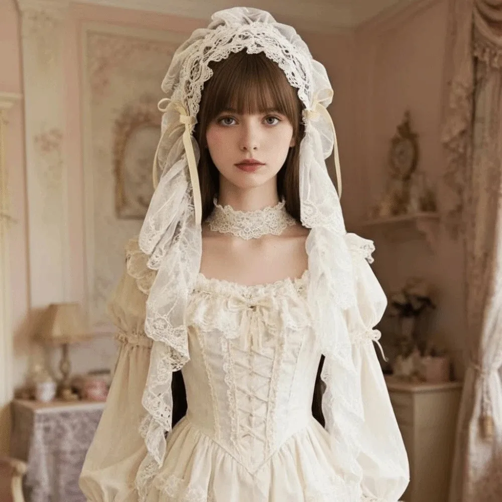 Y2K Lolita Headwear Black / White Gothic Style Lace Bow Hair Band Polyester Japanese Style Lolita Girls Headband Headpiece
Y2K Lolita Headwear Black / White Gothic Style Lace Bow Hair Band Polyester Japanese Style Lolita Girls Headband Headpiece