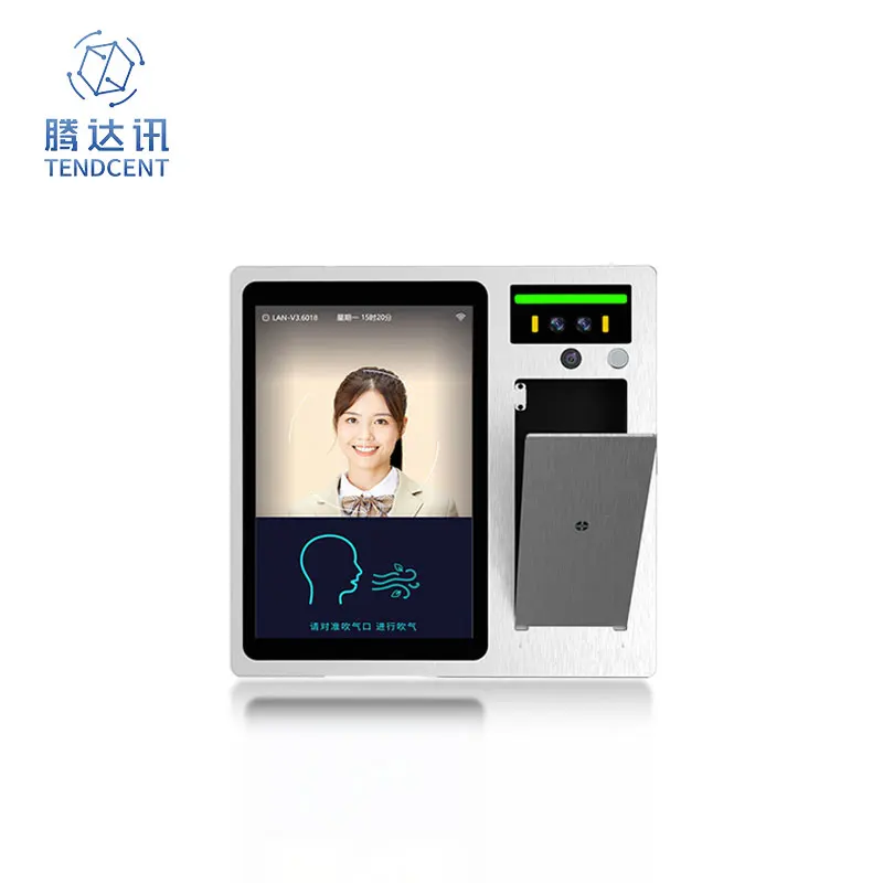 Tendcent Face Recognition Breath Alcohol Test Machine Access Control Attendance Terminal with WiFi Open SDK Face Breathalyzer
Tendcent Face Recognition Breath Alcohol Test Machine Access Control Attendance Terminal with WiFi Open SDK Face Breathalyzer