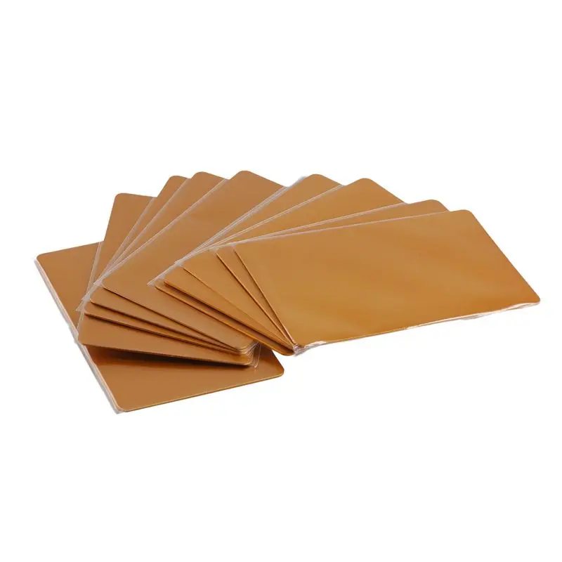 NEW HOT In Stock-10Pcs/Set 0.8Mm Thickness Metal Business Cards Diy Engraving DIY Card Office Supplies Blank Laser Blanks For En
NEW HOT In Stock-10Pcs/Set 0.8Mm Thickness Metal Business Cards Diy Engraving DIY Card Office Supplies Blank Laser Blanks For En