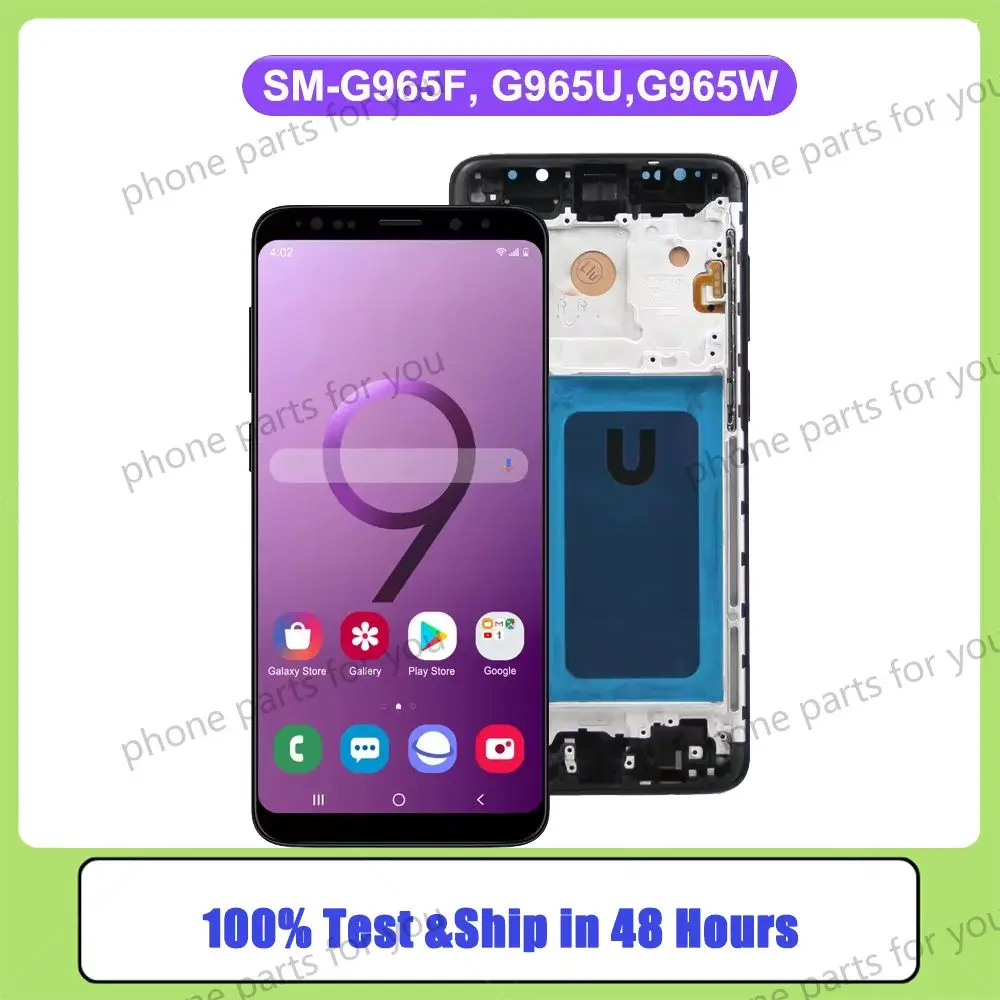 TFT S9 Plus экран дисплея, для Samsung Galaxy S9 + G965 G965F ЖК-дисплей цифровой сенсорный экран в сборе с заменой рамки
TFT S9 Plus экран дисплея, для Samsung Galaxy S9 + G965 G965F ЖК-дисплей цифровой сенсорный экран в сборе с заменой рамки
