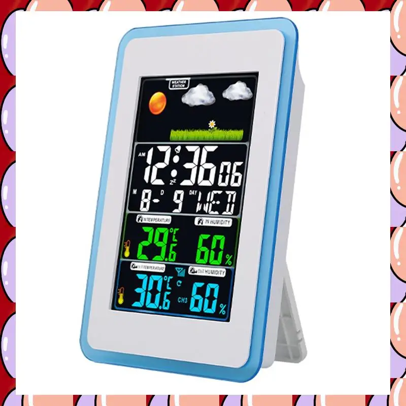 A72Z часы с прогнозом погоды, беспроводные часы с погодой, подходящие для использования в помещении и на открытом воздухе с цветным экраном, беспроводная передача Possi
A72Z часы с прогнозом погоды, беспроводные часы с погодой, подходящие для использования в помещении и на открытом воздухе с цветным экраном, беспроводная передача Possi