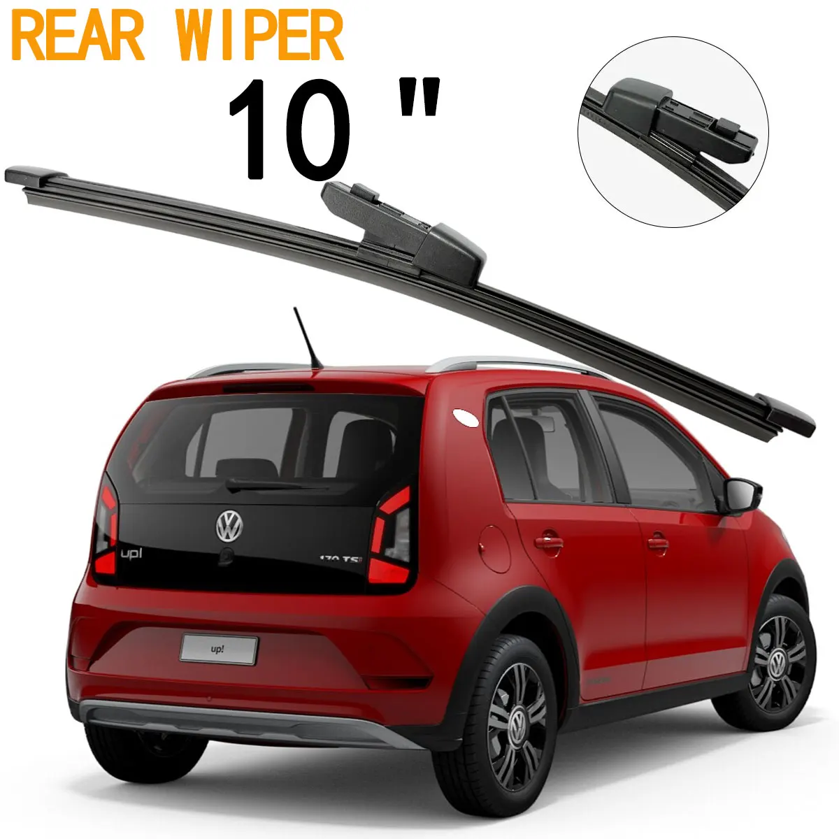 1PC Rear Wiper Blade 10" For Volkswagen Up 2011-2020 Windshield Windscreen Rear Wiper Blade Car Accessories
1PC Rear Wiper Blade 10" For Volkswagen Up 2011-2020 Windshield Windscreen Rear Wiper Blade Car Accessories