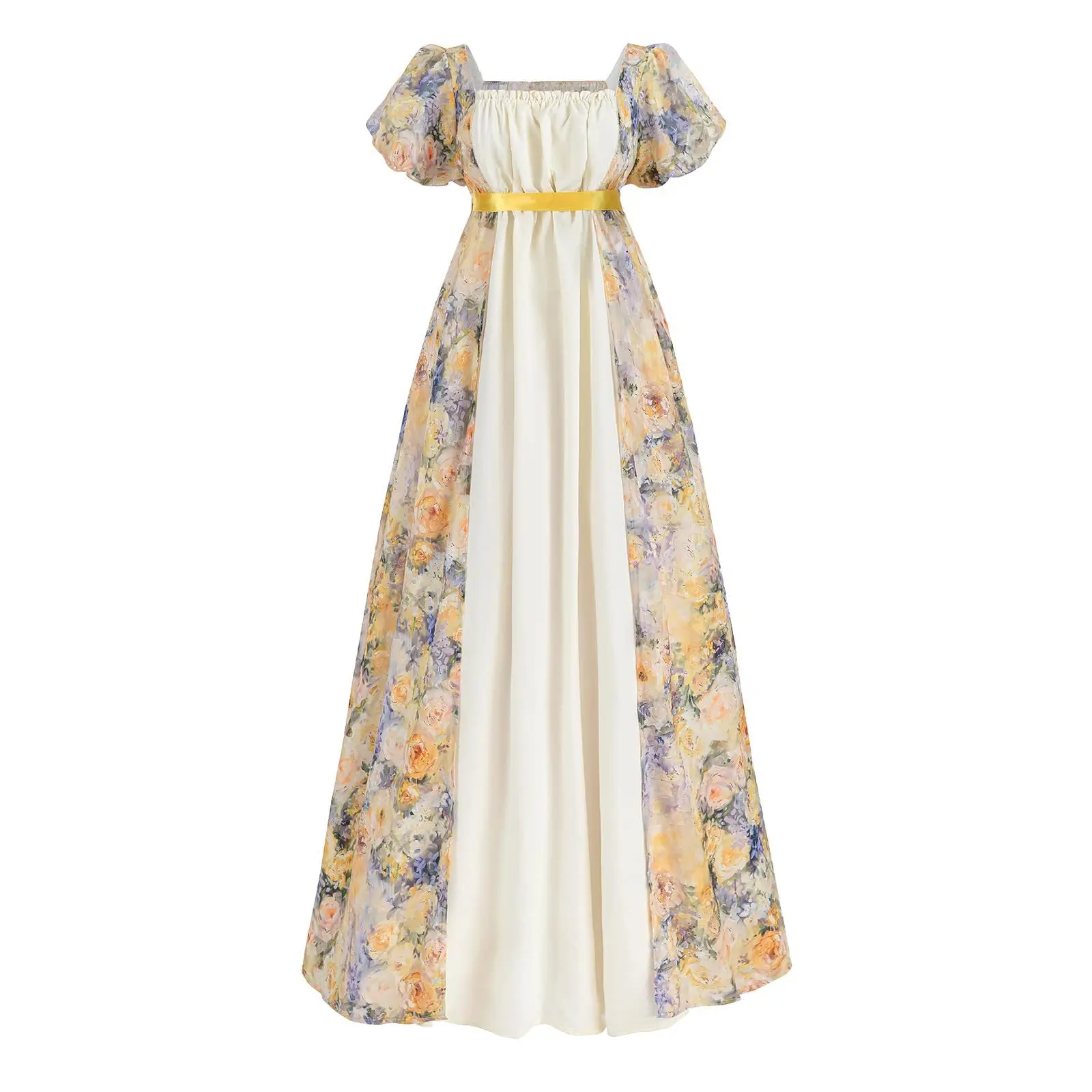 Medieval Cosplay Costume High Waist Floral Rose Print Dress Halloween Theme Party Role Playing Outfits for Adult Women
Medieval Cosplay Costume High Waist Floral Rose Print Dress Halloween Theme Party Role Playing Outfits for Adult Women