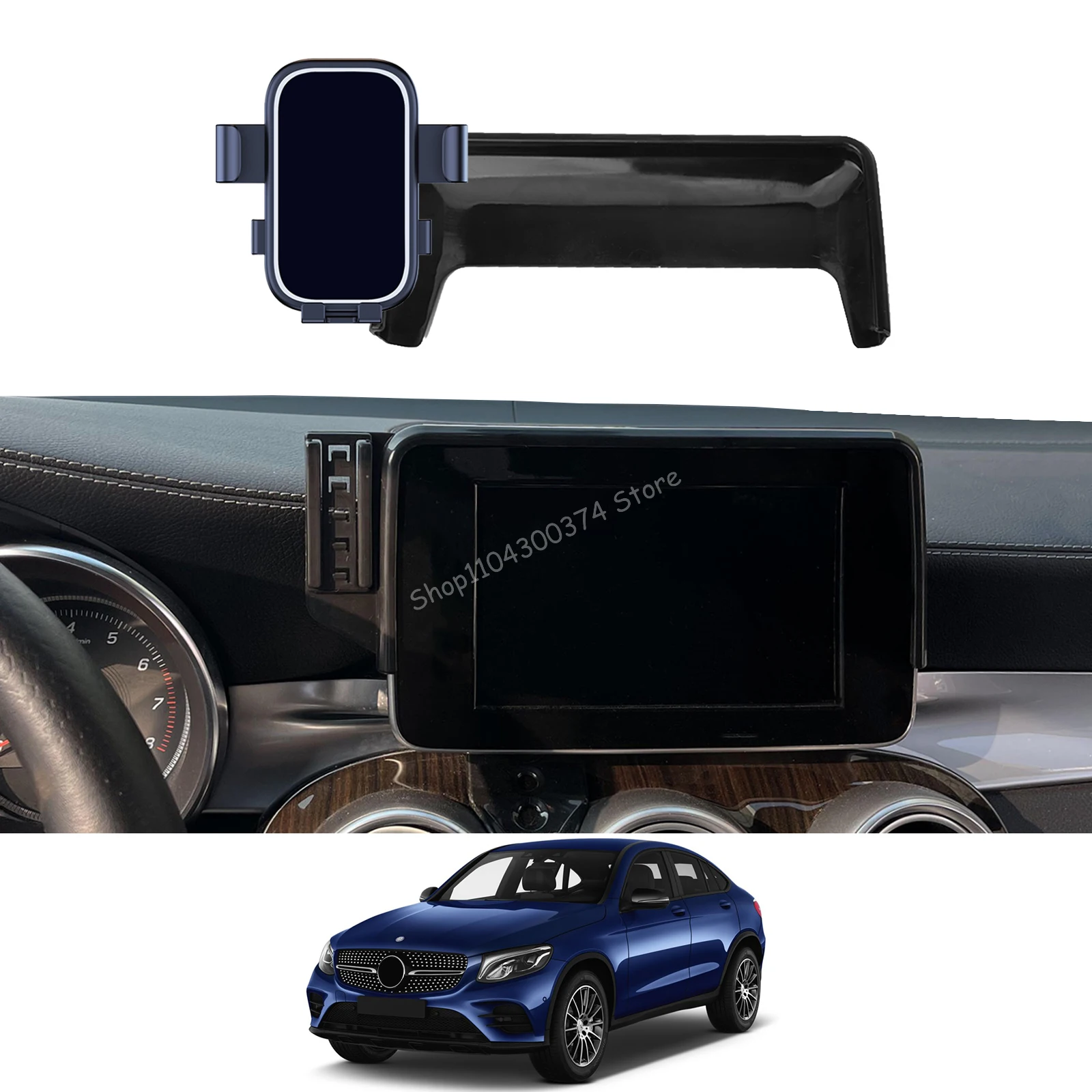 Car Mobile Phone Holder for Mercedes-Benz GLC 2016-2019 (7.0in) X253 C253 GPS Bracket Navigation Stand Auto Accessories
Car Mobile Phone Holder for Mercedes-Benz GLC 2016-2019 (7.0in) X253 C253 GPS Bracket Navigation Stand Auto Accessories