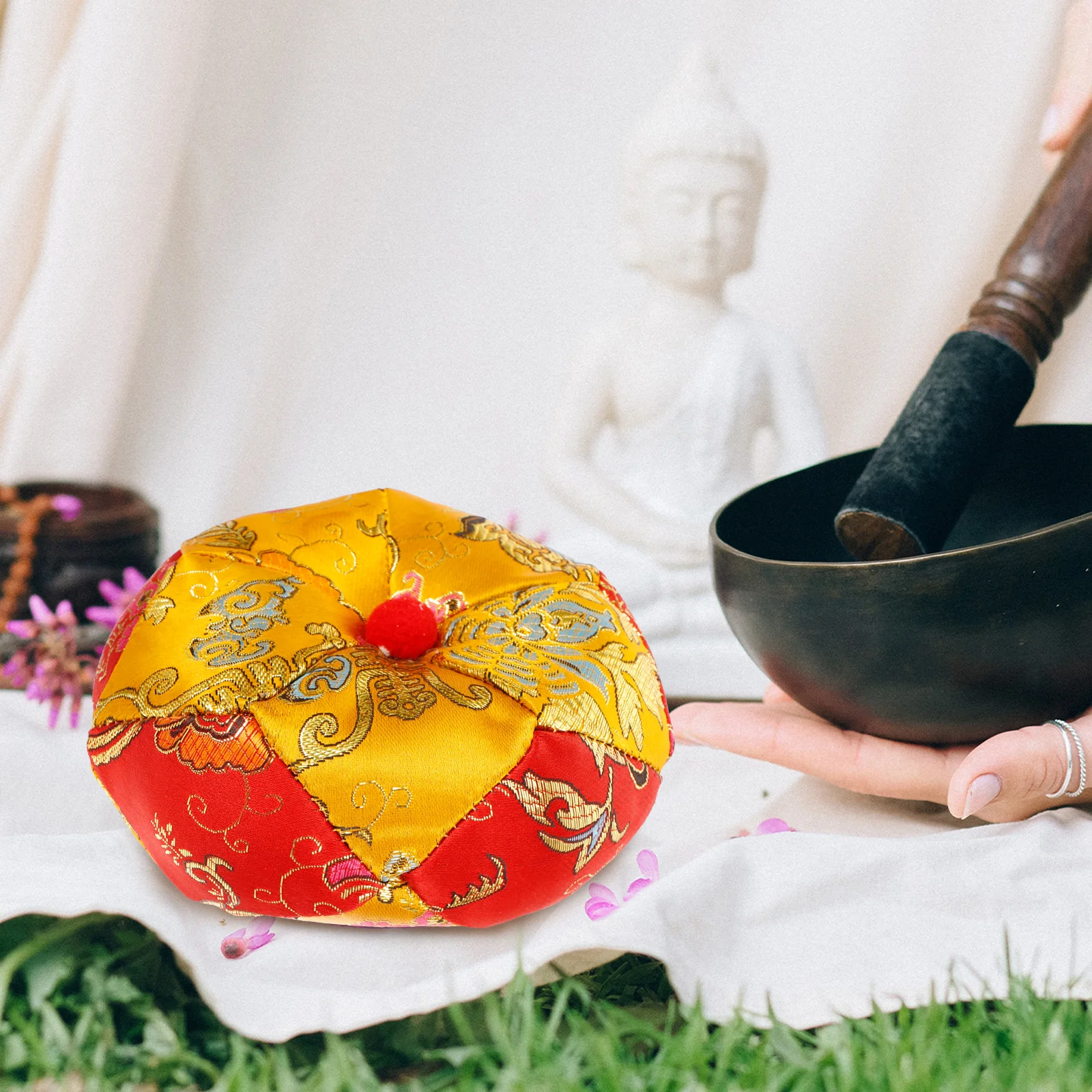 Wooden Fish Mat 3 5 Inch Cotton Pad for Buddha Sound Tibetan Singing Bowl Cushion Accessories Sound Bowl Pad
Wooden Fish Mat 3 5 Inch Cotton Pad for Buddha Sound Tibetan Singing Bowl Cushion Accessories Sound Bowl Pad