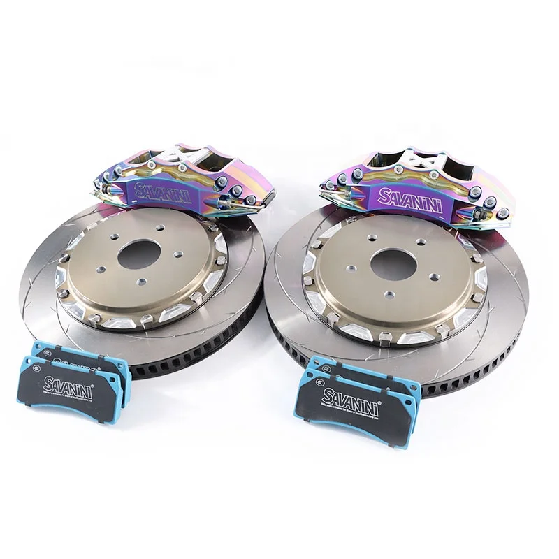 SAVANINI Aluminum Anodizing 6 Piston Caliper Big Brake Kit for Accord(2002) 6pot Front Wheel
SAVANINI Aluminum Anodizing 6 Piston Caliper Big Brake Kit for Accord(2002) 6pot Front Wheel
