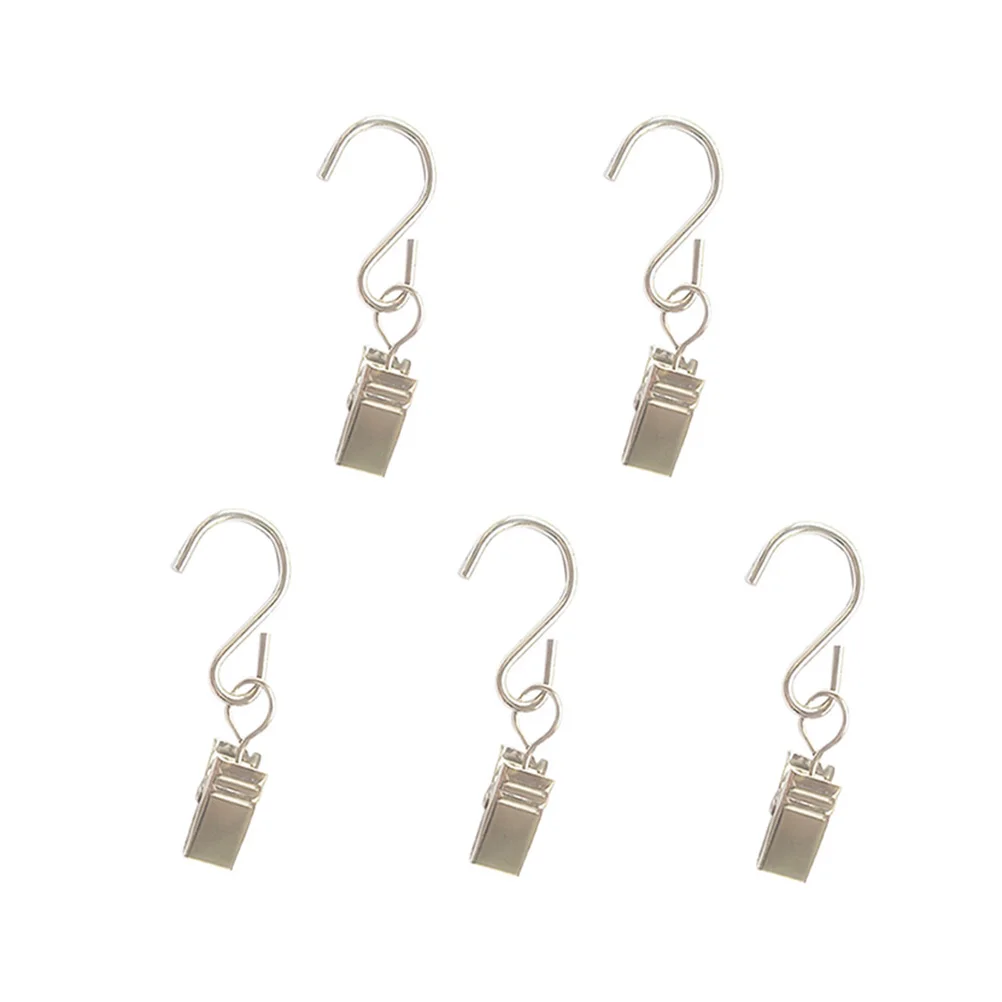 50PCS Metal Hanging S Shape Hooks with Clips for Curtain Photo Picture Party String Lights Outdoor Activities Supplies - Size L
50PCS Metal Hanging S Shape Hooks with Clips for Curtain Photo Picture Party String Lights Outdoor Activities Supplies - Size L