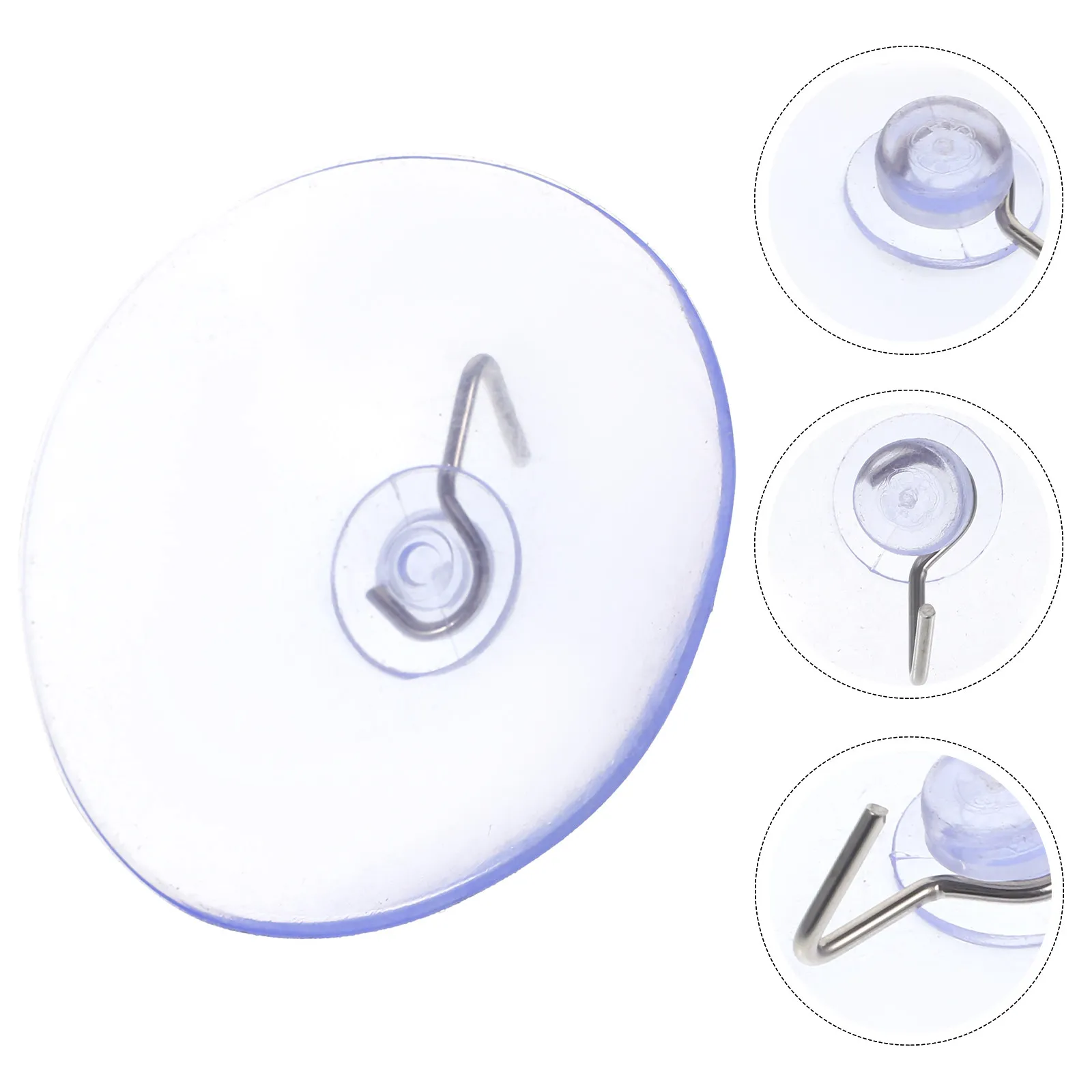 10Pcs Suction Cup Hooks Multi-Purpose Strong Reusable Wall Hooks for Bathroom Kitchen Home Towel Coat Hanging Holder
10Pcs Suction Cup Hooks Multi-Purpose Strong Reusable Wall Hooks for Bathroom Kitchen Home Towel Coat Hanging Holder