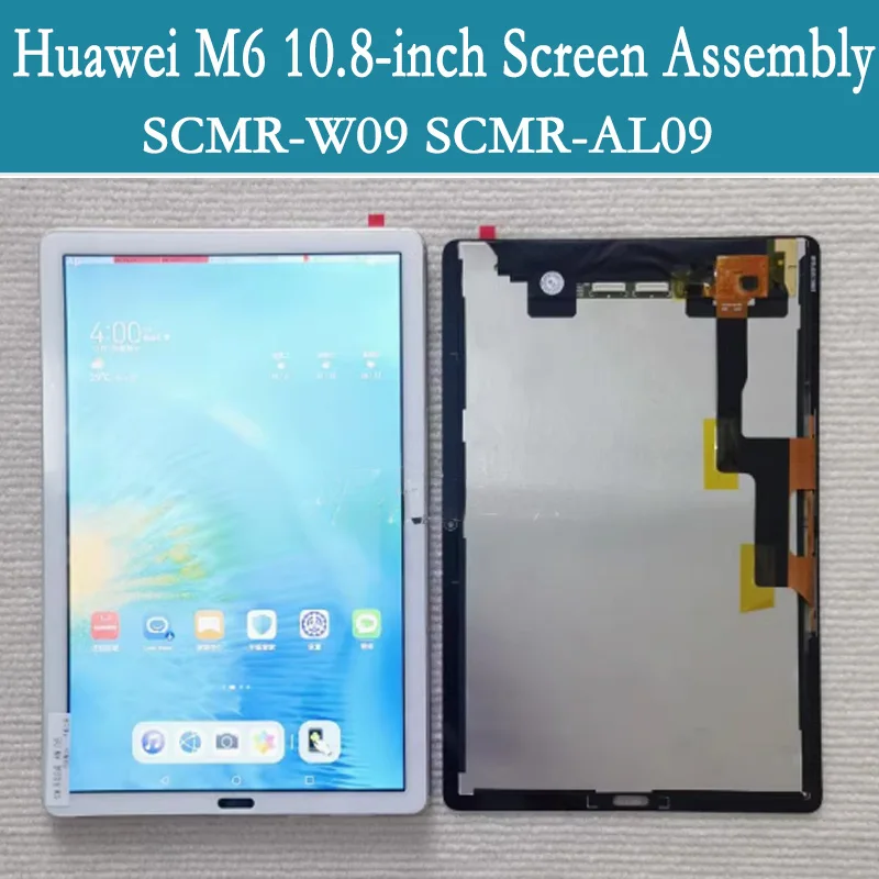 Suitable for Huawei M6 10.8-inch SCMR-W09 Screen Assembly SCMR-AL09 LCD Display Screen
Suitable for Huawei M6 10.8-inch SCMR-W09 Screen Assembly SCMR-AL09 LCD Display Screen