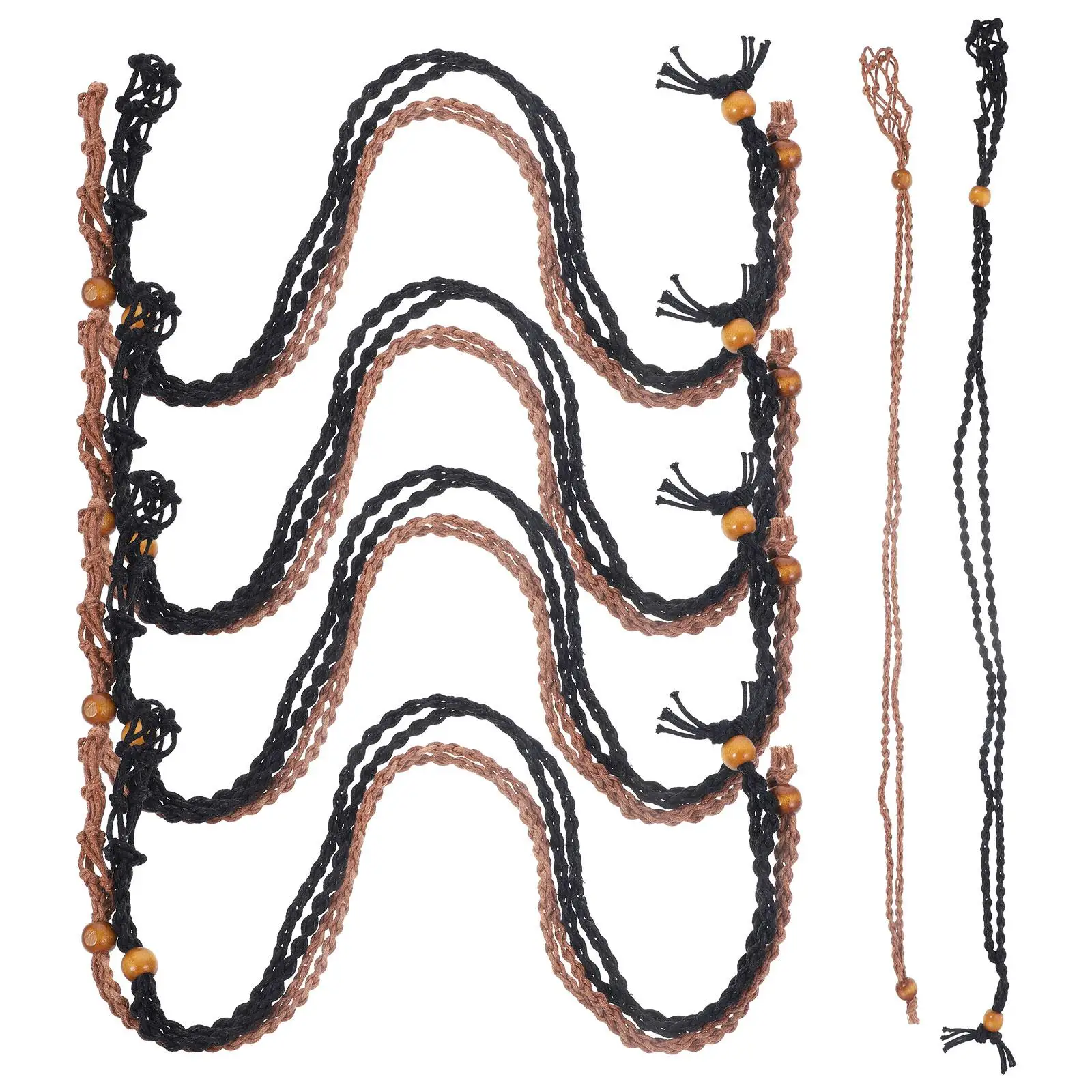 10 Pcs Stone Woven Necklace Decor Accessory Manual Replacement Cords Wax Rope Accessories
10 Pcs Stone Woven Necklace Decor Accessory Manual Replacement Cords Wax Rope Accessories