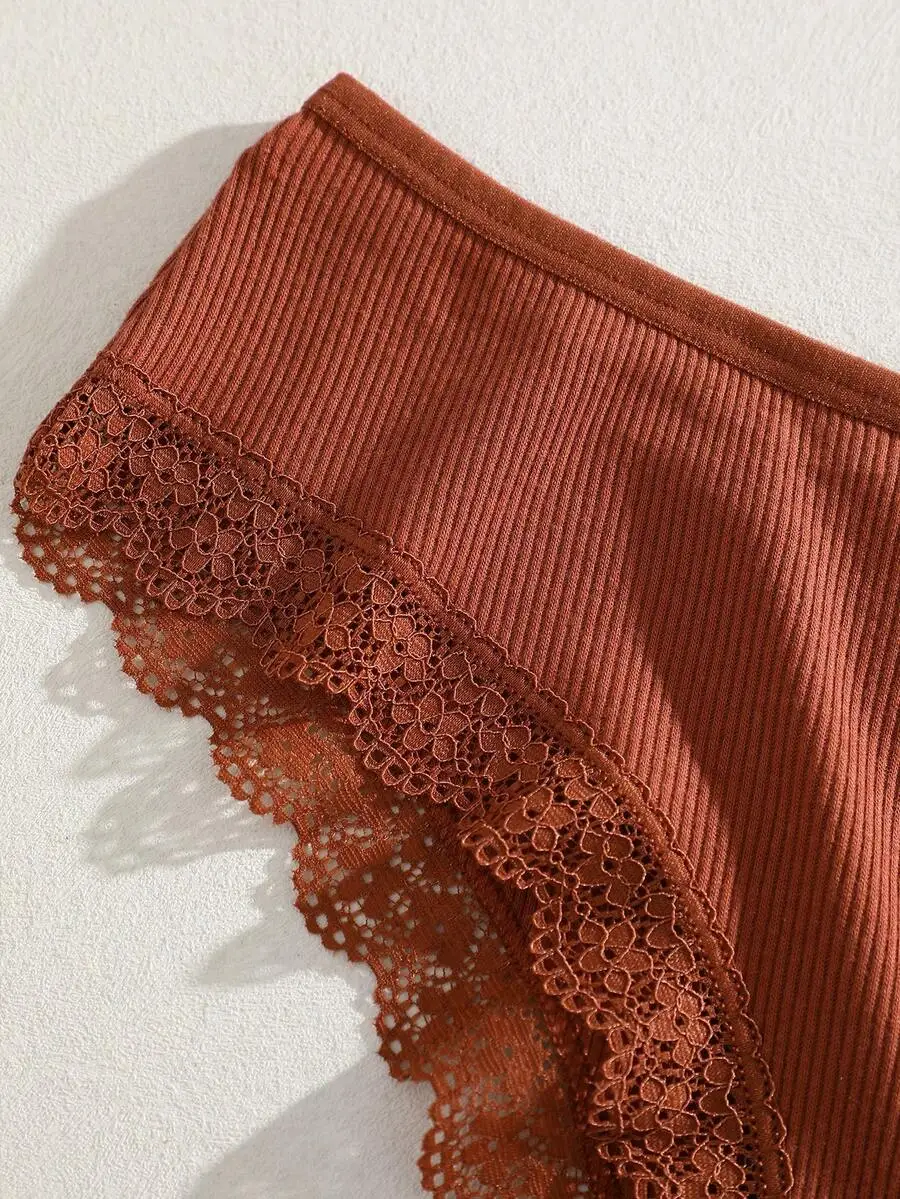 Cotton Lace Edge Womens Briefs Comfortable Underwear
Cotton Lace Edge Womens Briefs Comfortable Underwear