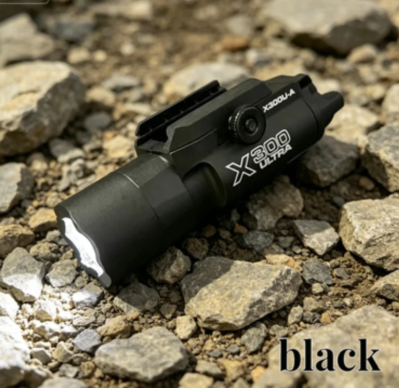 2026 Upgraded X300 Tactical Flashlight - Strobe Function, 20mm Rail Mount, Airsoft & Hunting Use
2026 Upgraded X300 Tactical Flashlight - Strobe Function, 20mm Rail Mount, Airsoft & Hunting Use
