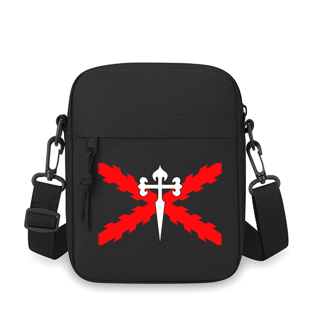 White cross red zigzags black background Men Crossbody Bag Single Shoulder Women Cartoon Anime Film Printing Design Unisex
White cross red zigzags black background Men Crossbody Bag Single Shoulder Women Cartoon Anime Film Printing Design Unisex