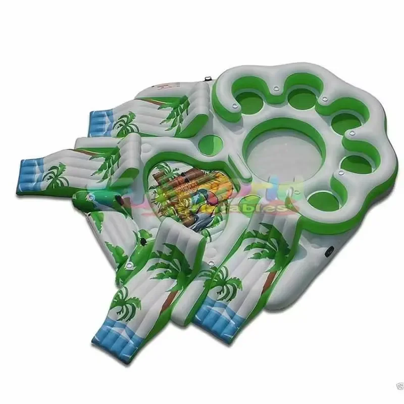 New Inflatable Lounge Island for Tropical Tahiti Floating Island
New Inflatable Lounge Island for Tropical Tahiti Floating Island