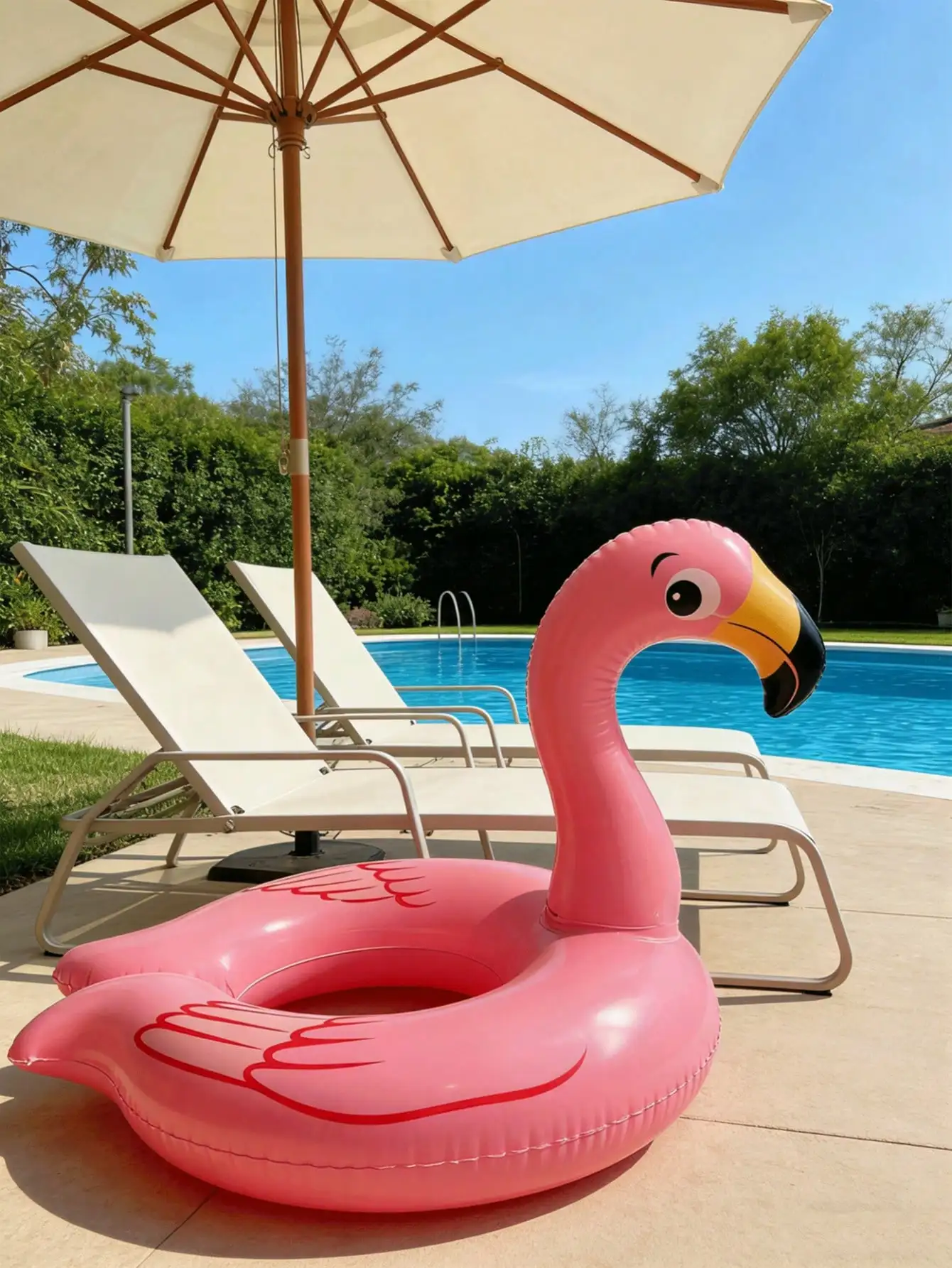 Inflatable Flamingo Shaped Swim Ring, Sequin Swim Ring, Beach Essential, Beach Accessory, Pool Float, Summer Pool And Beach Floating Toy, Party Decoration, Perfect Summer Gift, Ideal For Pool And Beach Play, Summer Essential, High-Quality Water Game Suppl
Inflatable Flamingo Shaped Swim Ring, Sequin Swim Ring, Beach Essential, Beach Accessory, Pool Float, Summer Pool And Beach Floating Toy, Party Decoration, Perfect Summer Gift, Ideal For Pool And Beach Play, Summer Essential, High-Quality Water Game Suppl