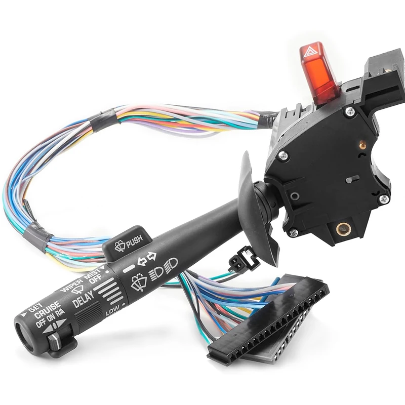 Combination Turn Signal Switch Wiper Hazard Cruise Control Switch For 1995-2002 Chevy Tahoe S10 GMC C1500 K1500 26100985
Combination Turn Signal Switch Wiper Hazard Cruise Control Switch For 1995-2002 Chevy Tahoe S10 GMC C1500 K1500 26100985