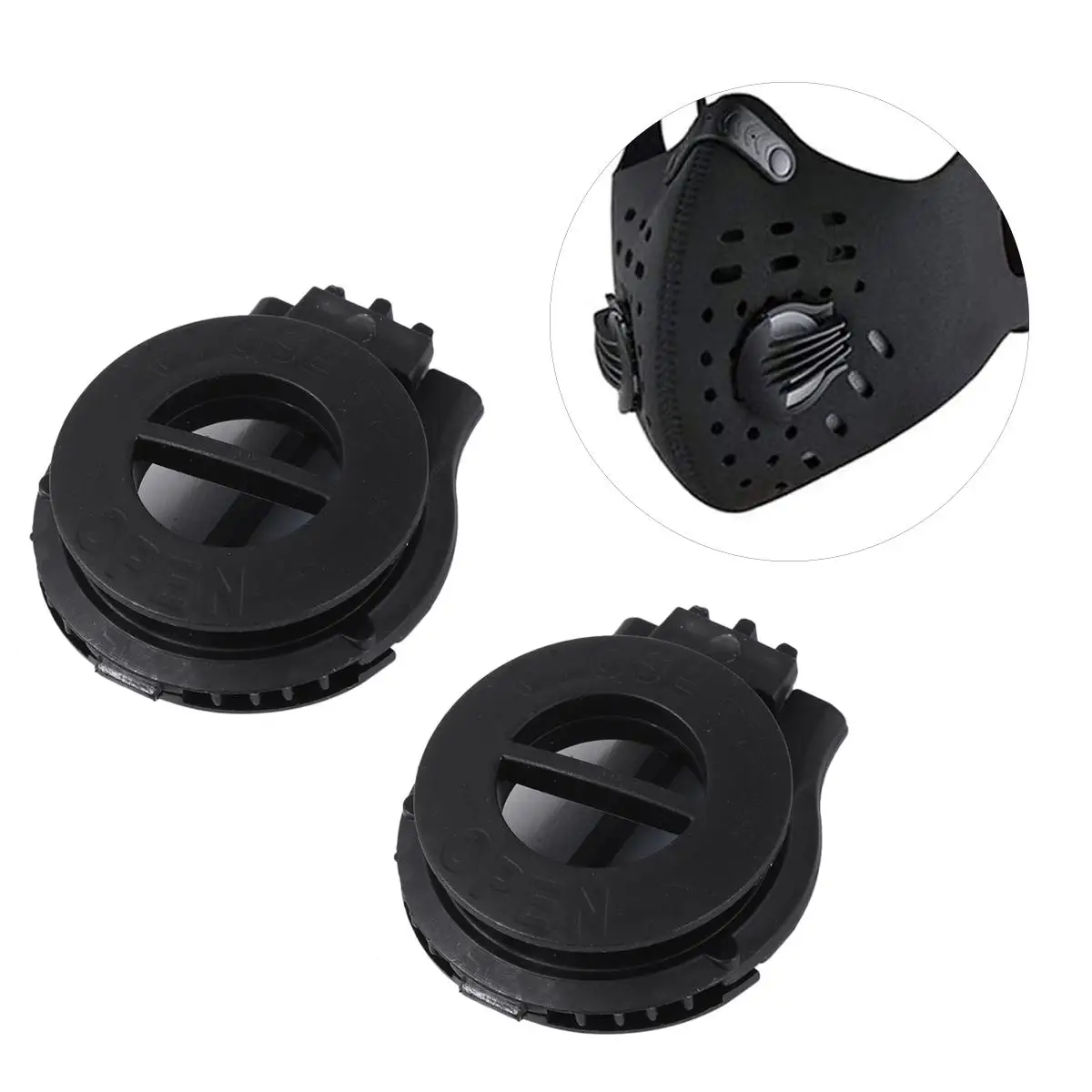 24 Pcs Mask Filter Element for Breather Valve Face Accessories Supplies Black Masks
24 Pcs Mask Filter Element for Breather Valve Face Accessories Supplies Black Masks